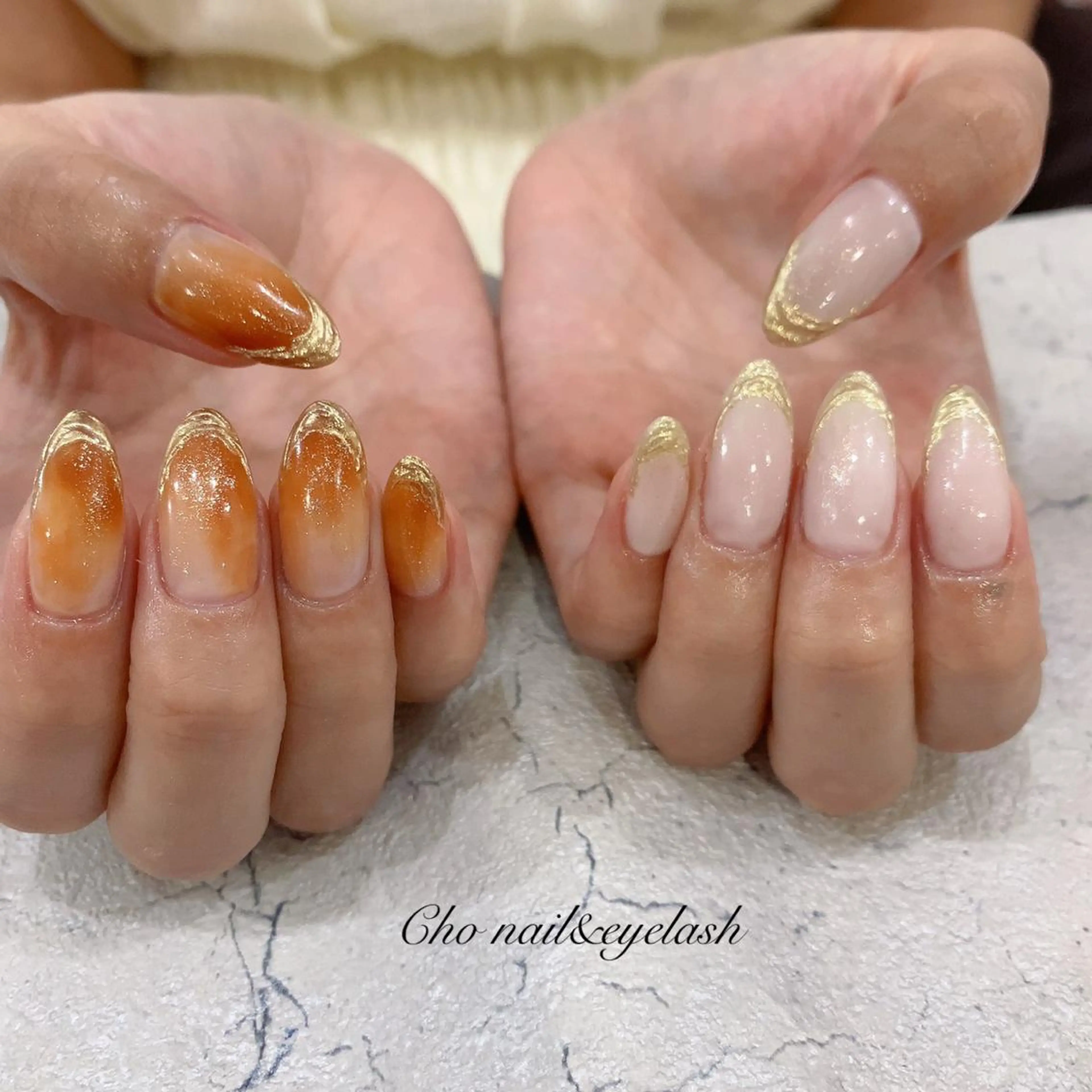 ミディアム ネイル cho nailのネイルデザイン