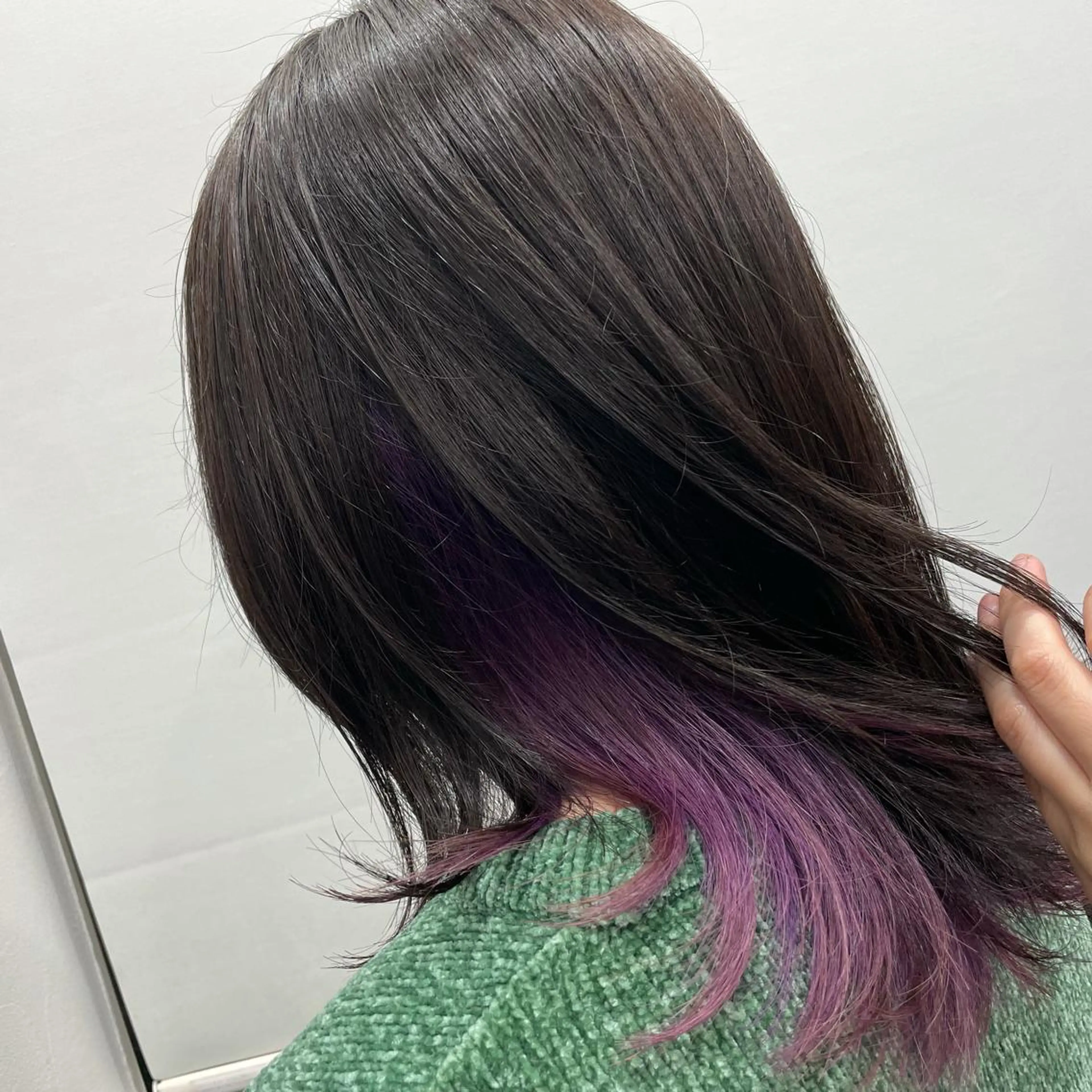 ミディアム カラー ヘアカラー トリートメント 🌼杉田 胡桃🌼のヘアスタイル