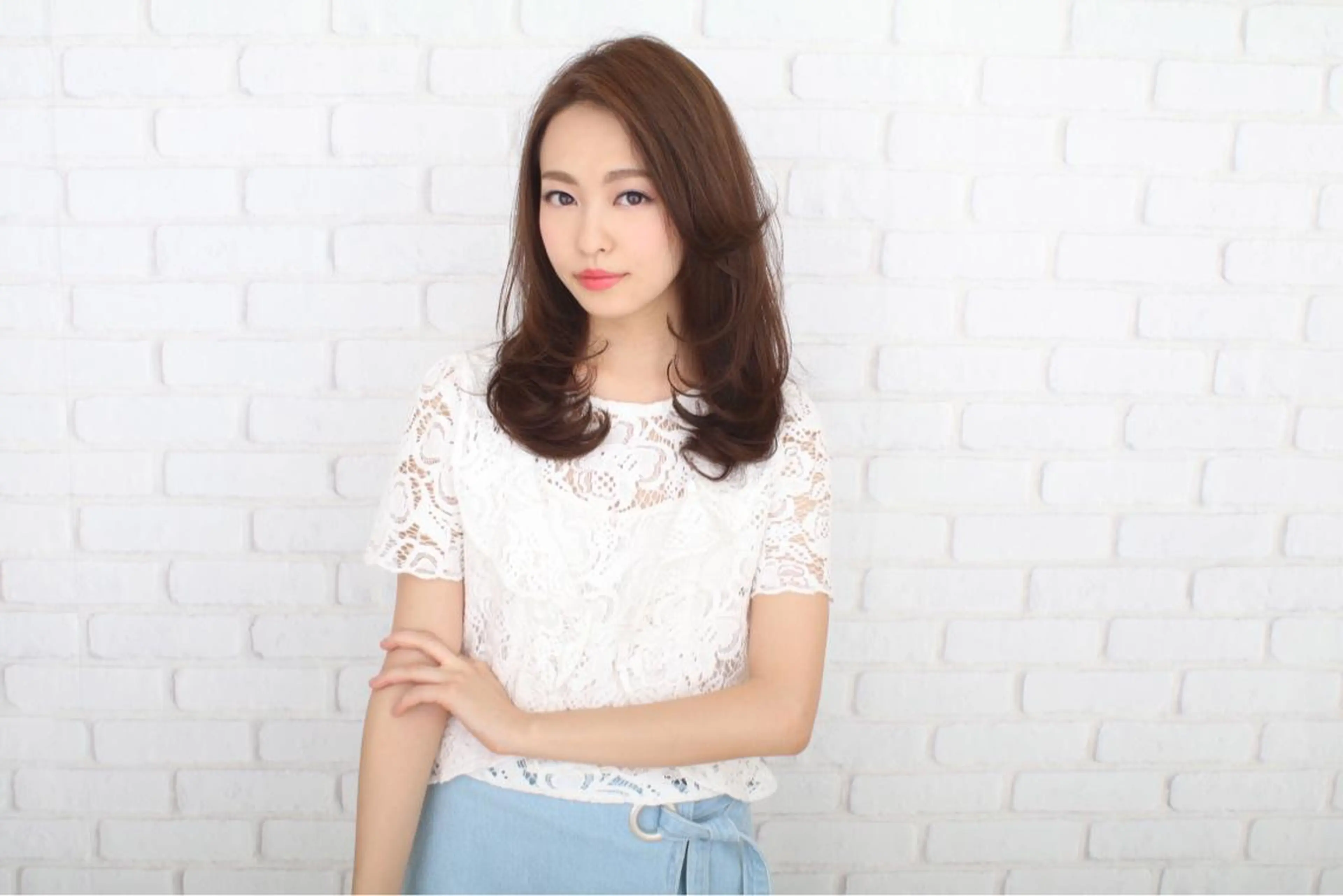 ロング パーマ 松井 竜輝のヘアスタイル