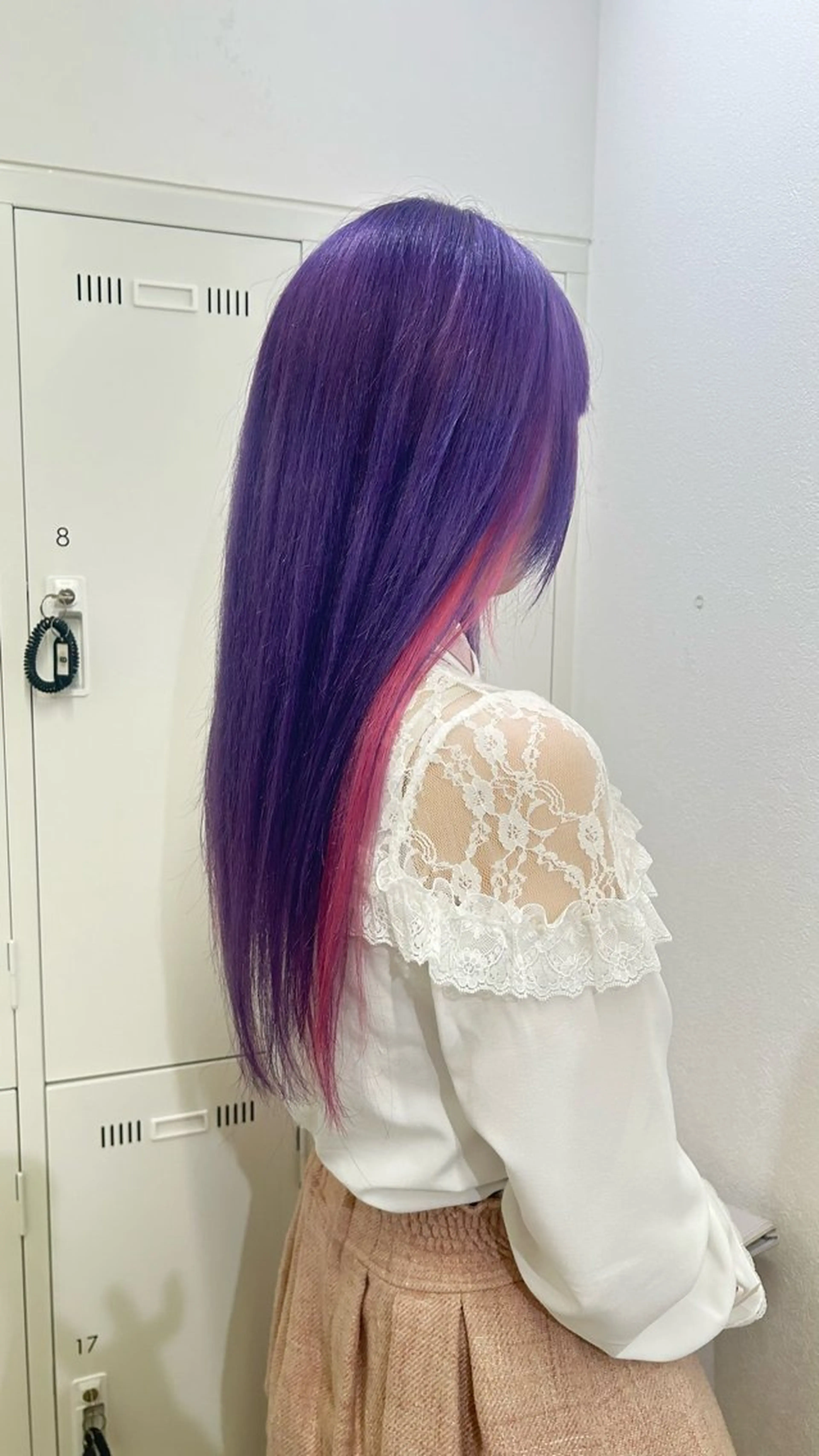 ロング カラー デザインカラー ヘアカラー YUI /ハイトーンカラーのヘアスタイル