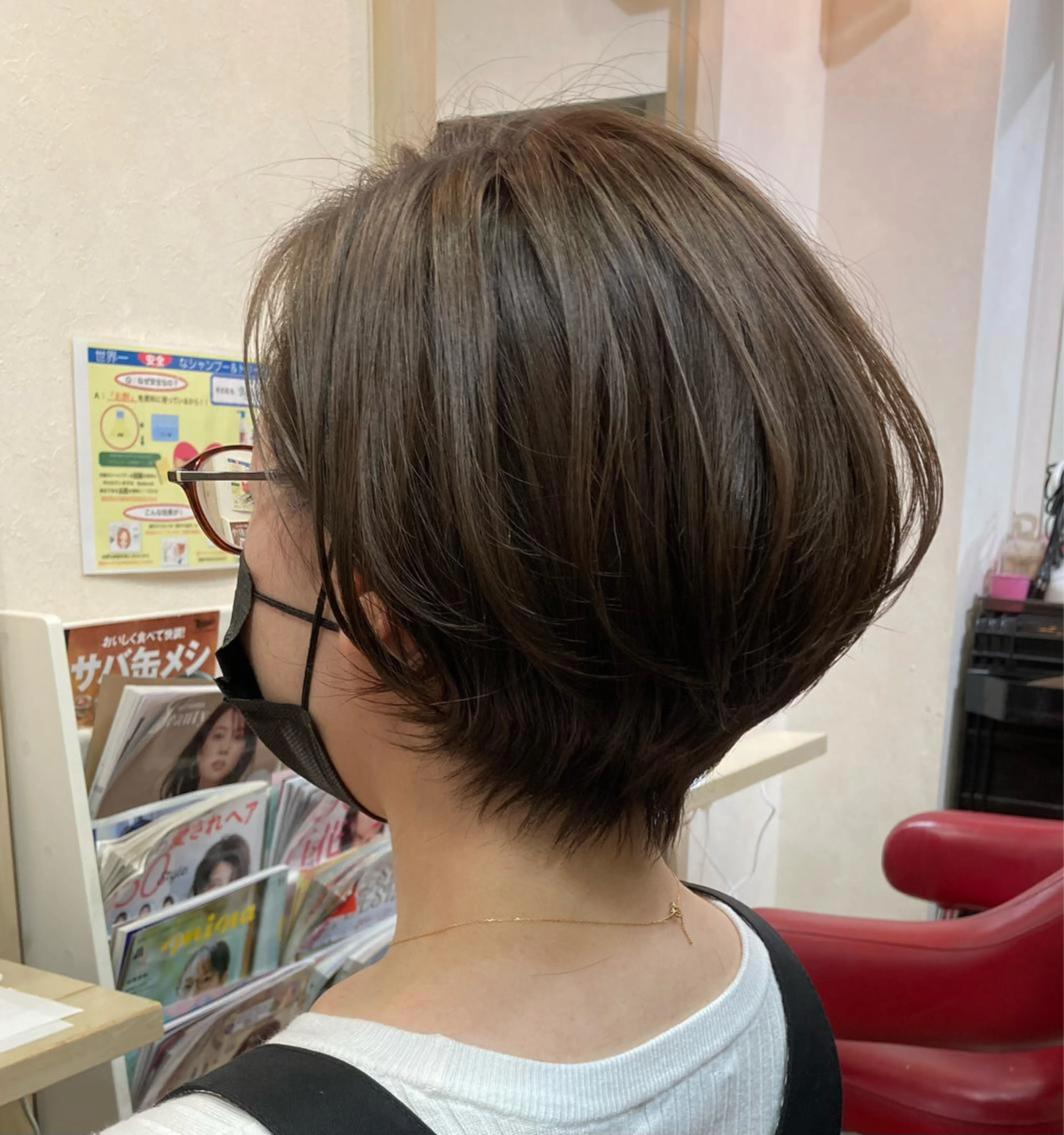 ショート カラー SALOWIN所属・ショート専門 笠井翔太のヘアスタイル