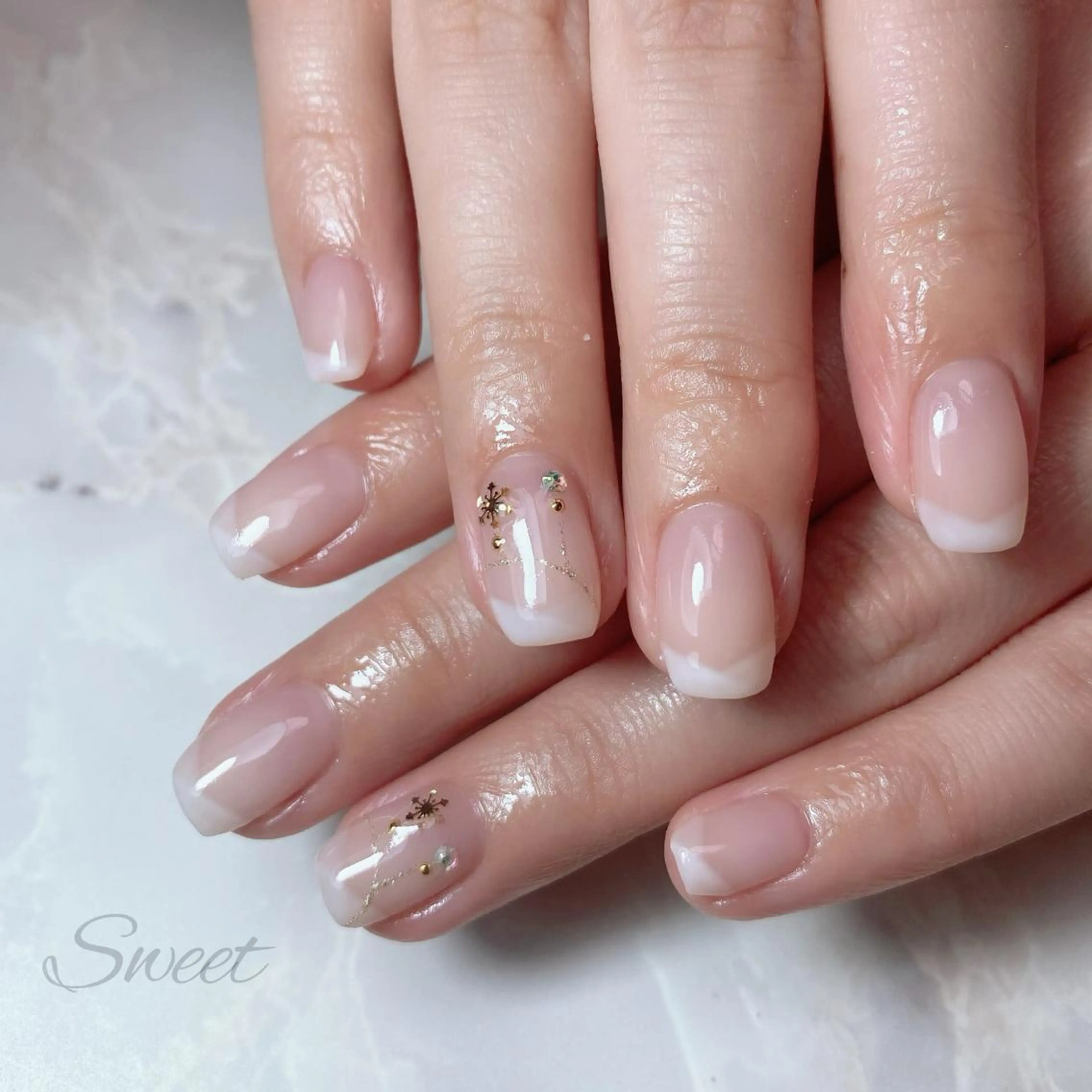 ネイル sweet 仲野陽子のネイルデザイン