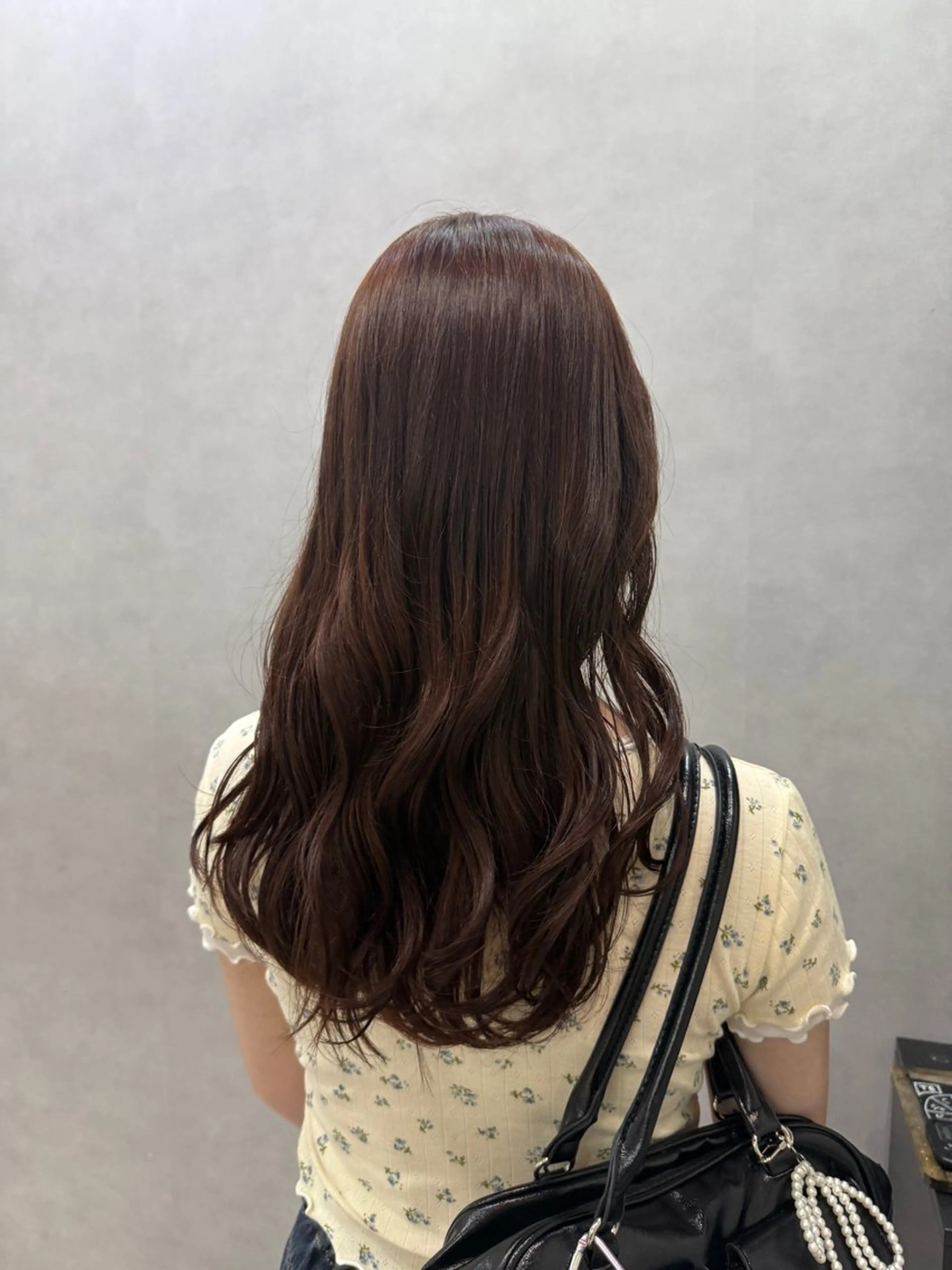 セミロング カラー ヘアカラー 透明感カラー/パーマ 🌀アオノアユミのヘアスタイル