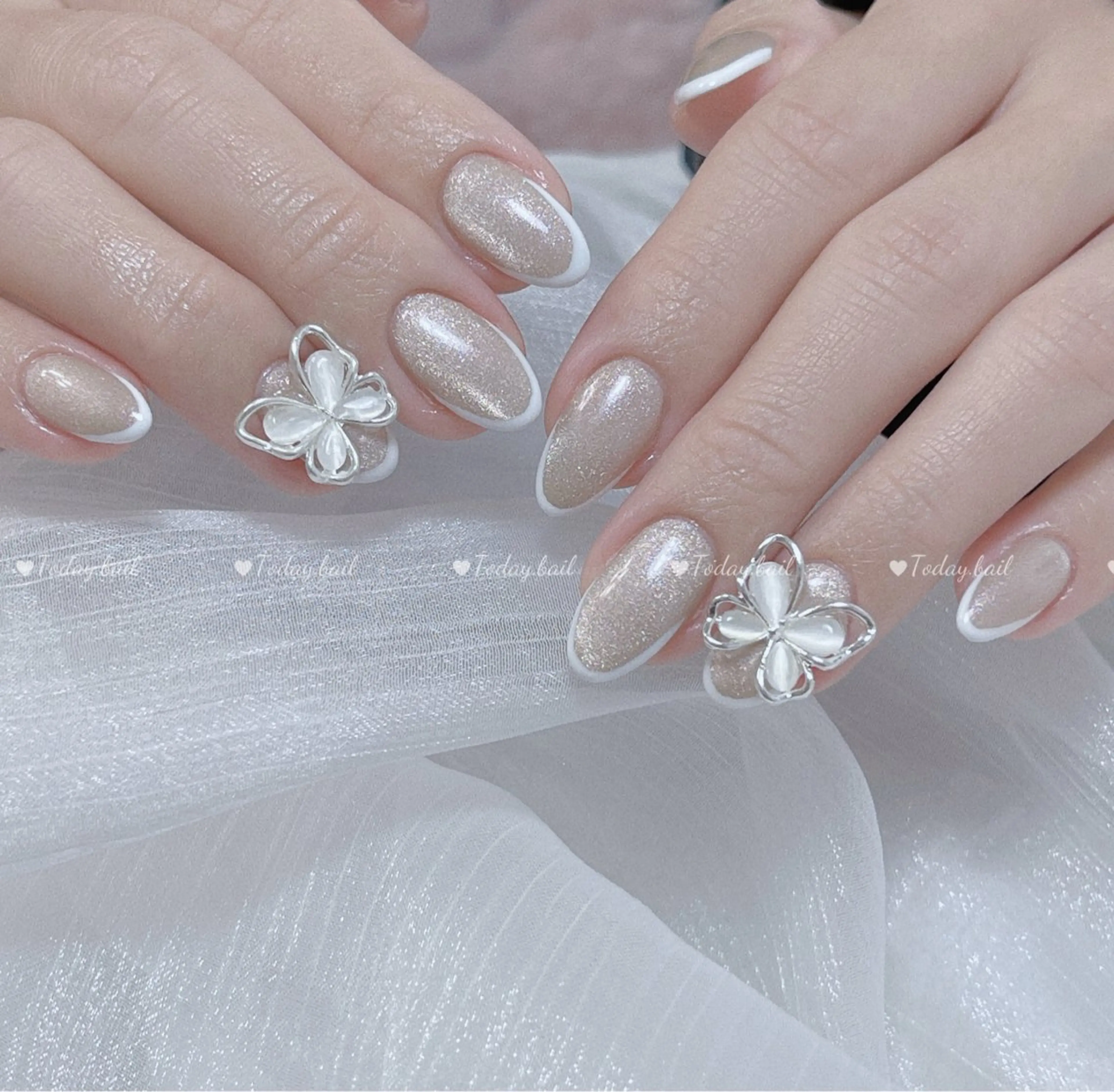 ネイル ハンドネイル 🎀Today nail💅のネイルデザイン