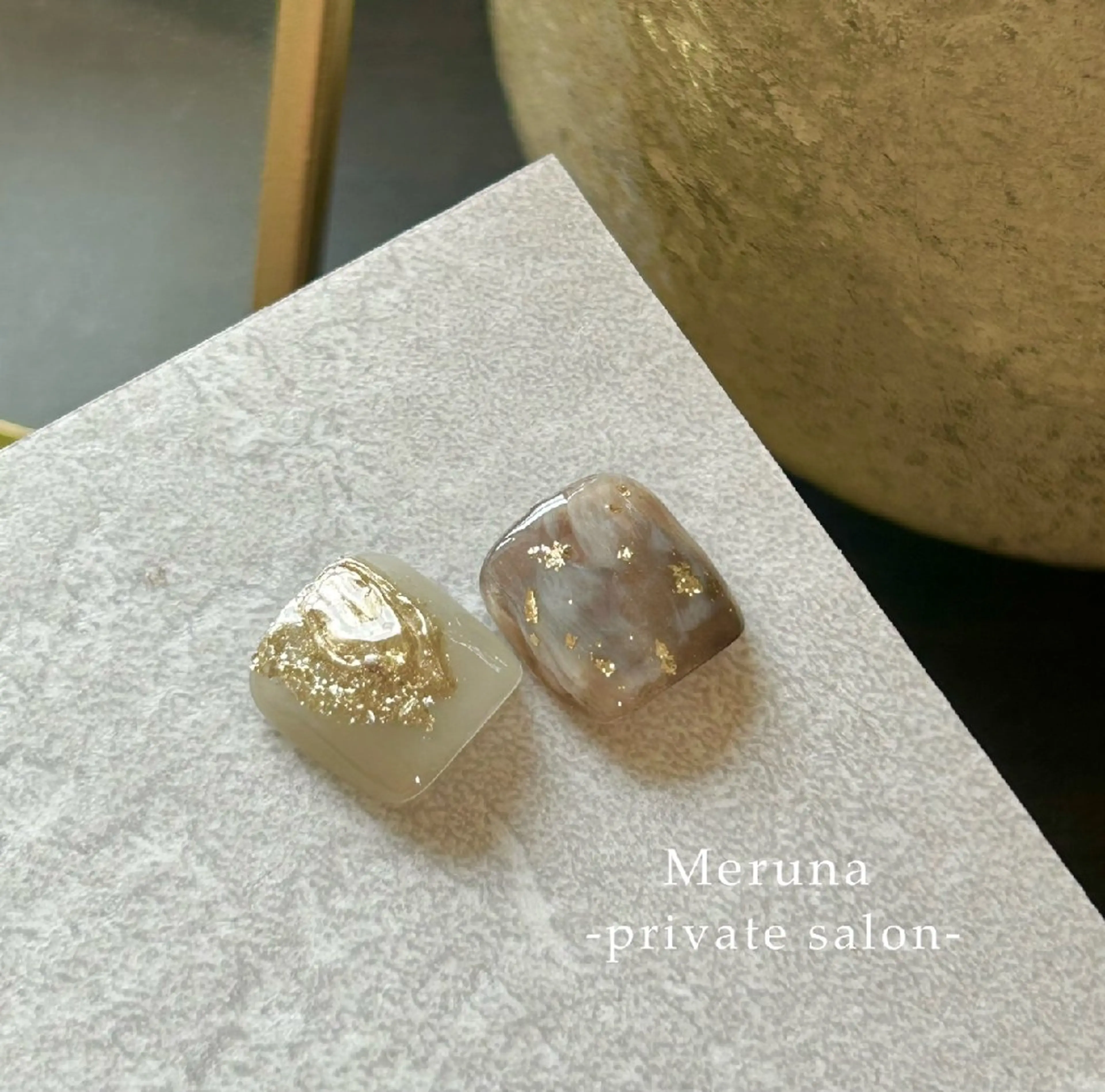 ネイル アートネイル フットネイル フットネイル Meruna .ﾒﾙｰﾅ.のネイルデザイン