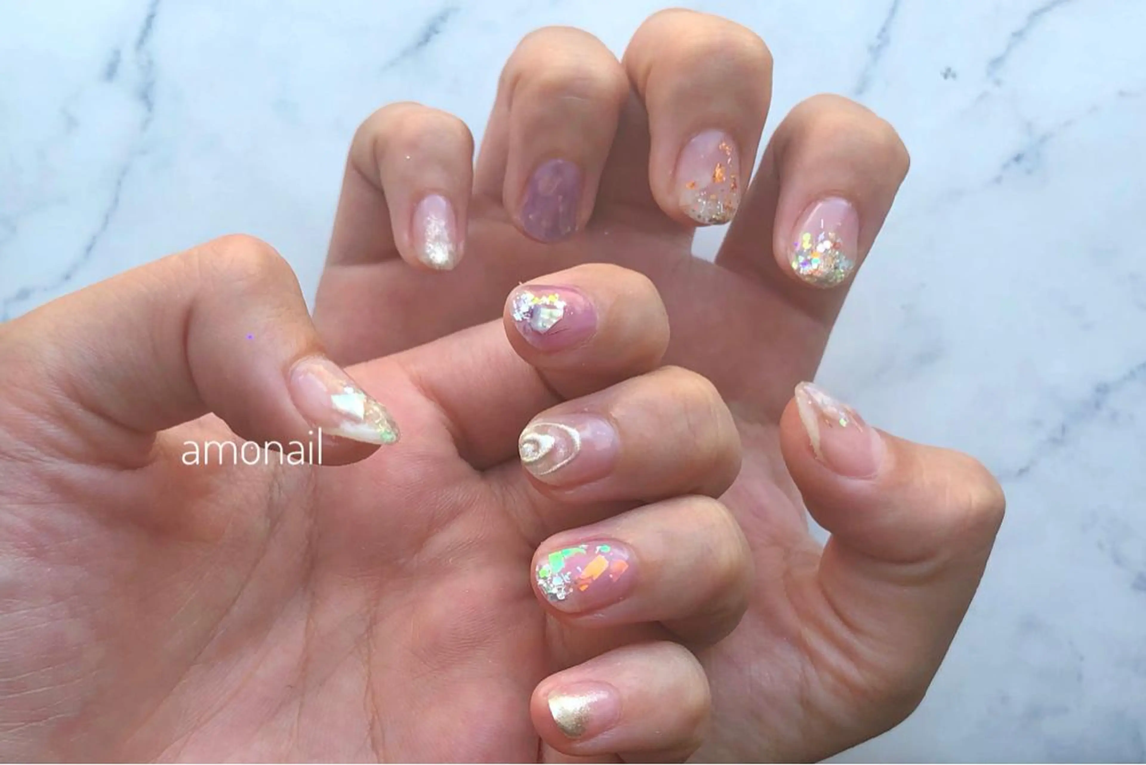 ネイル ニュアンスネイル ハンドネイル 唐笠 祥子のその他イメージ