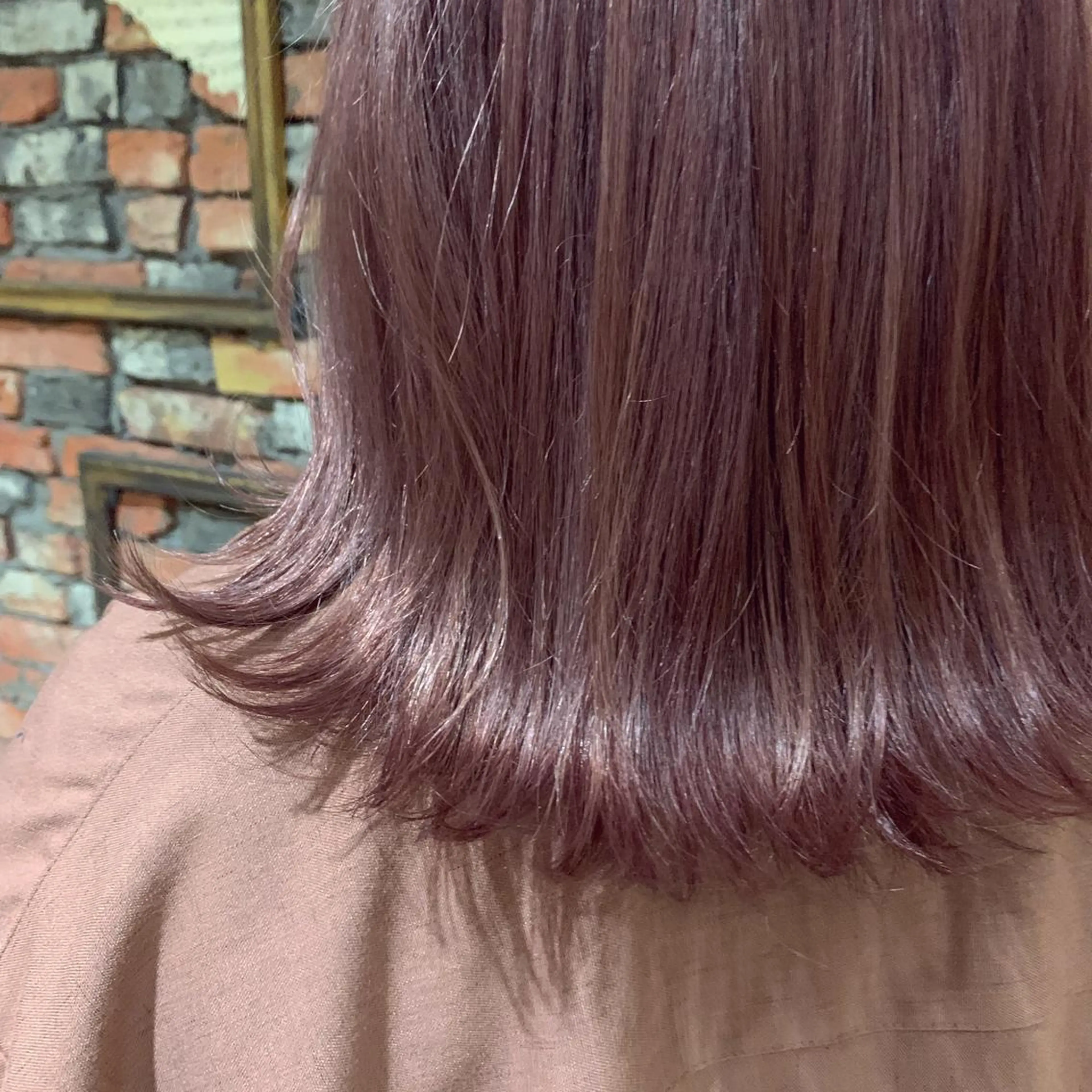 ミディアム ヘアカラー トリートメント "小顔カット" Fuko.のヘアスタイル