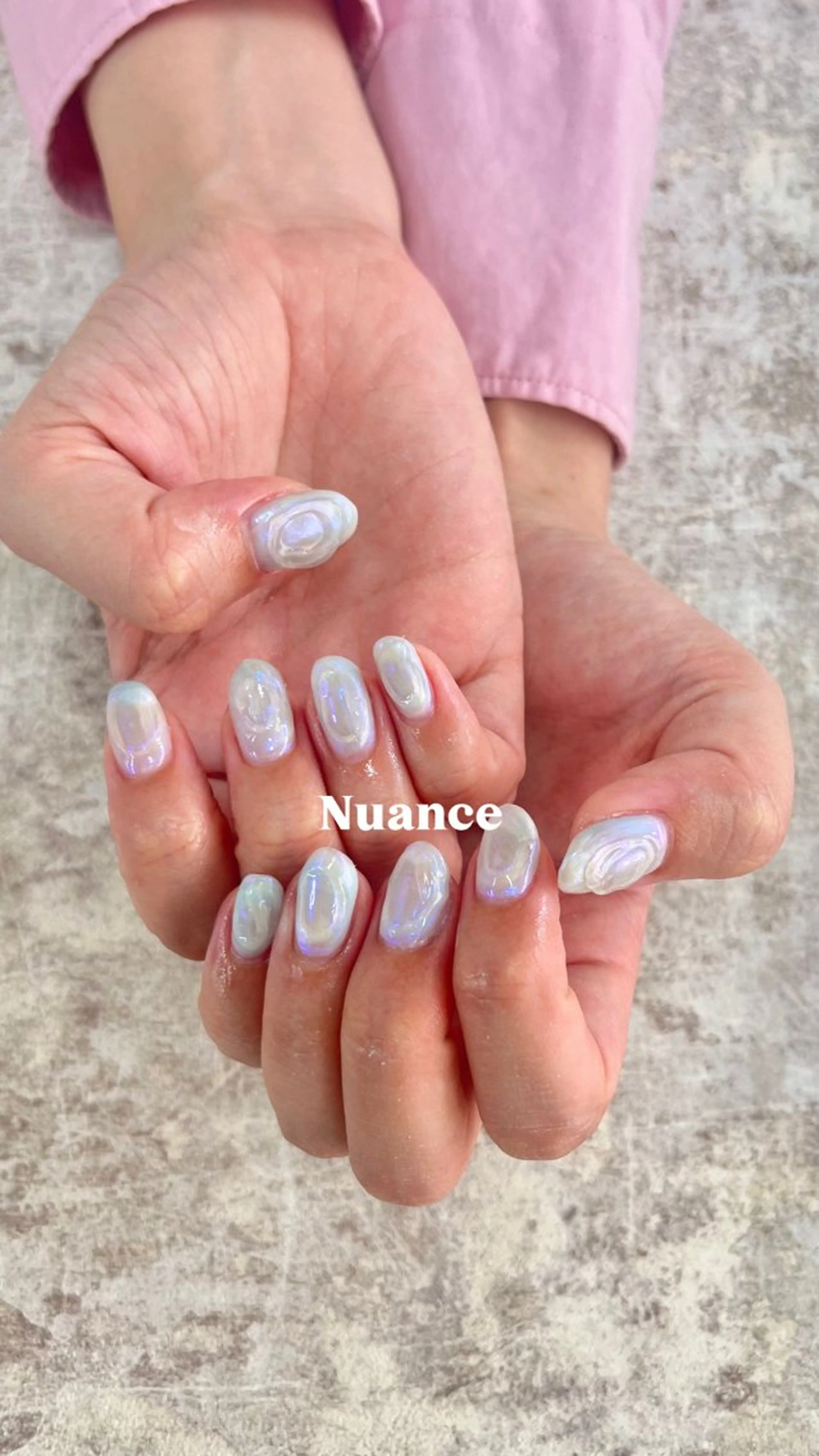 ネイル ブルー ︎Basic町田イン スタ予約 AIRIのネイルデザイン