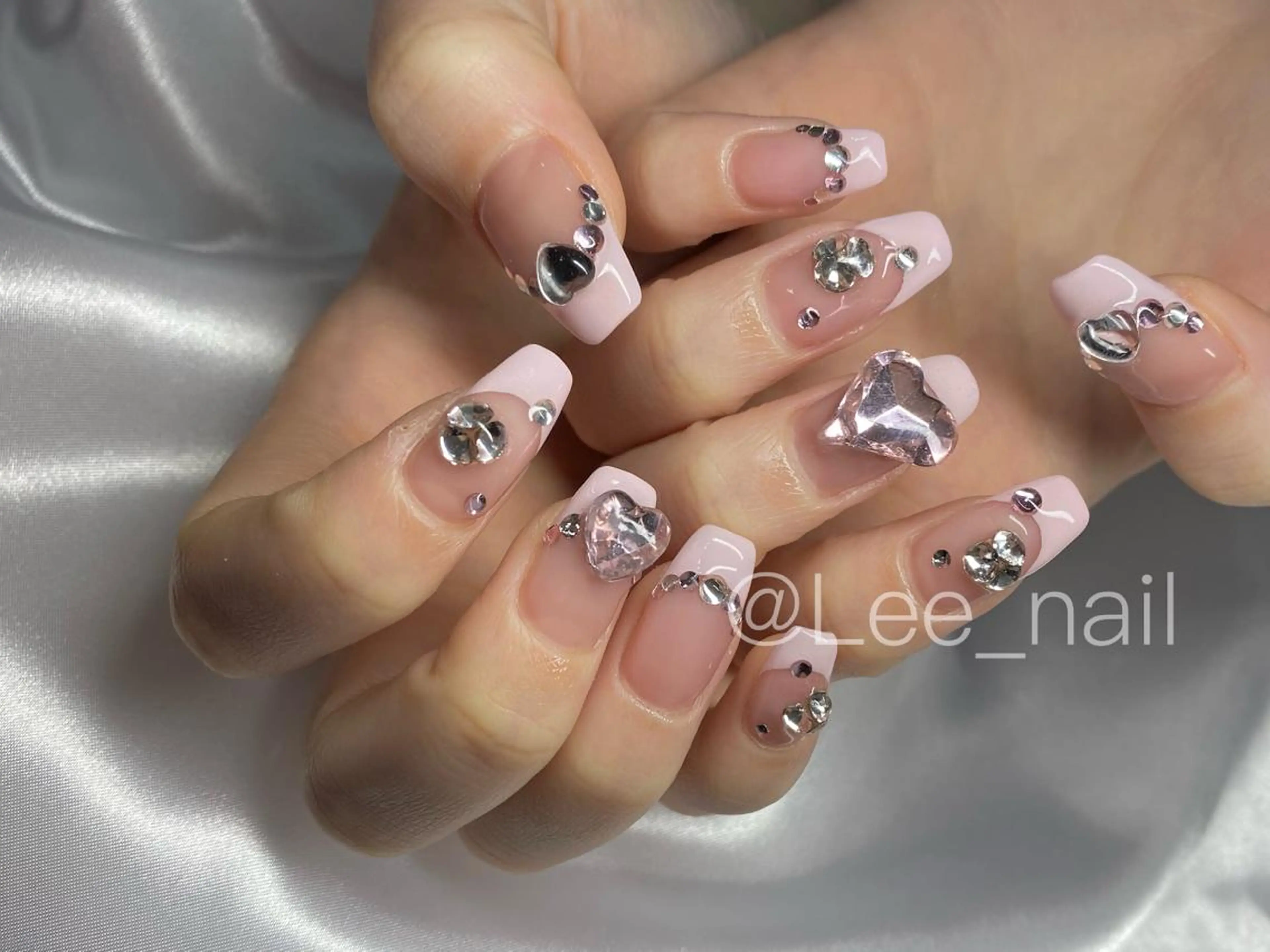 ネイル フレンチネイル ハンドネイル Lee_ nailのネイルデザイン