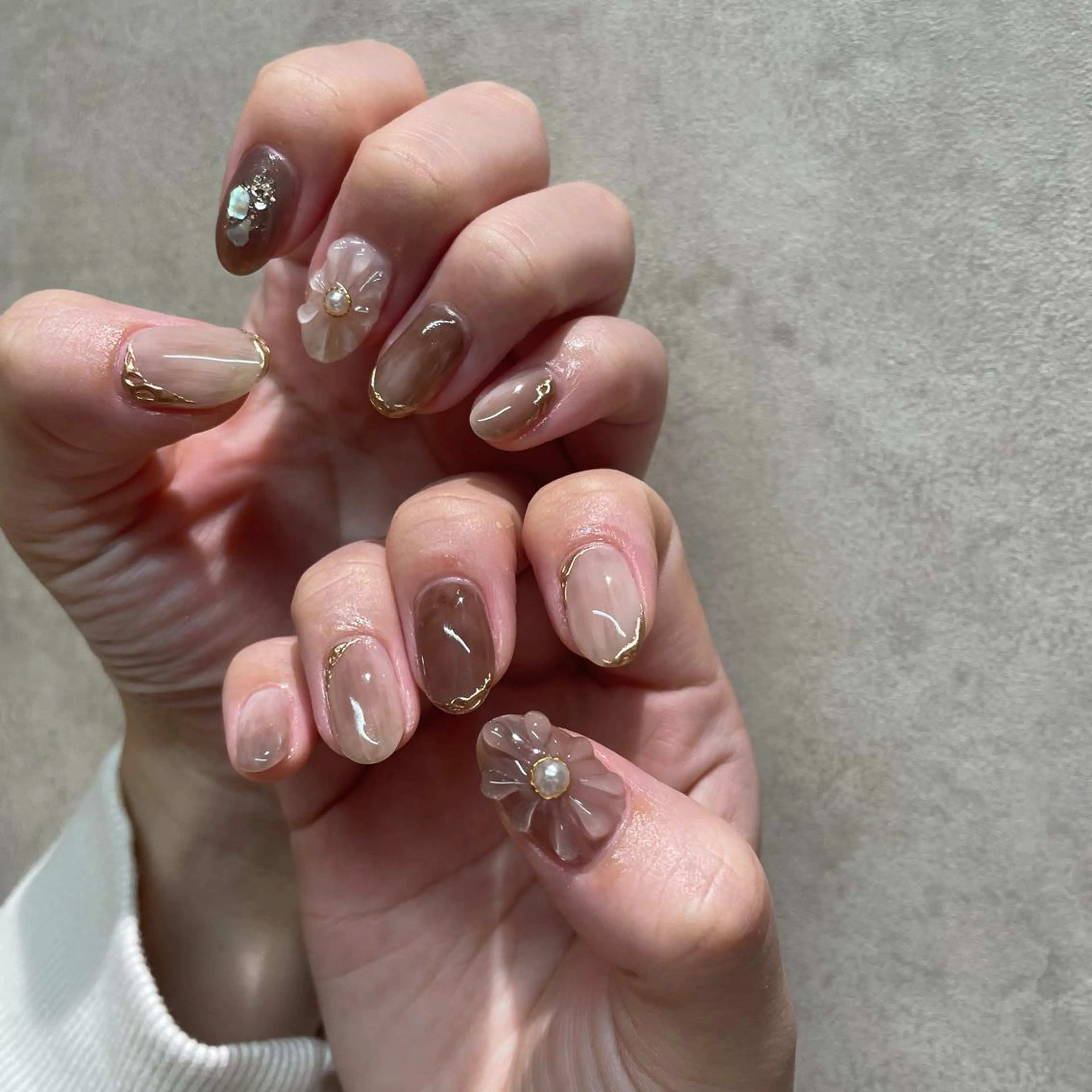 ネイル ハンドネイル ハンドケア nailsalon SuMILEのネイルデザイン