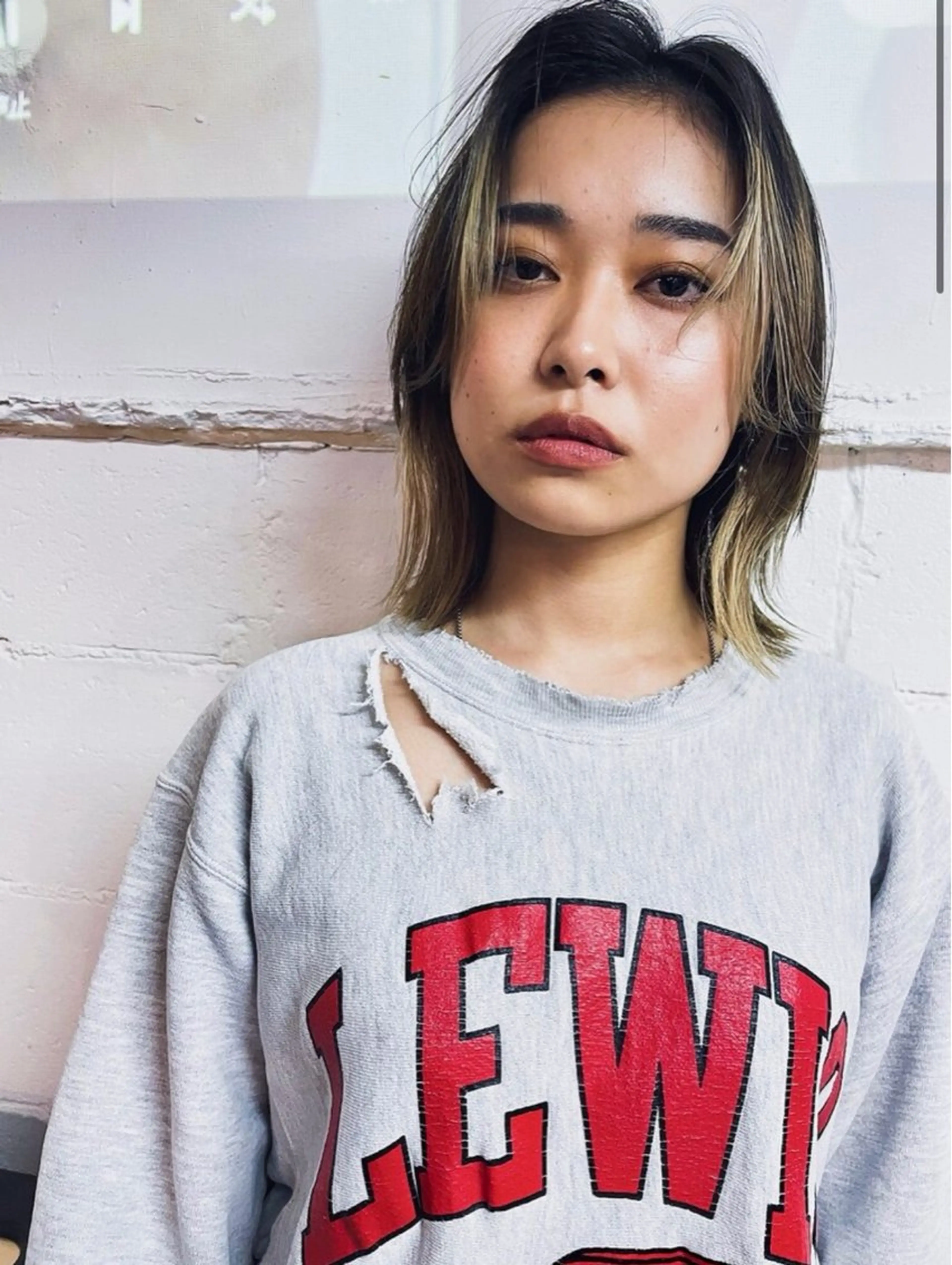 ミディアム カラー MIKU 岡山／倉敷のヘアスタイル