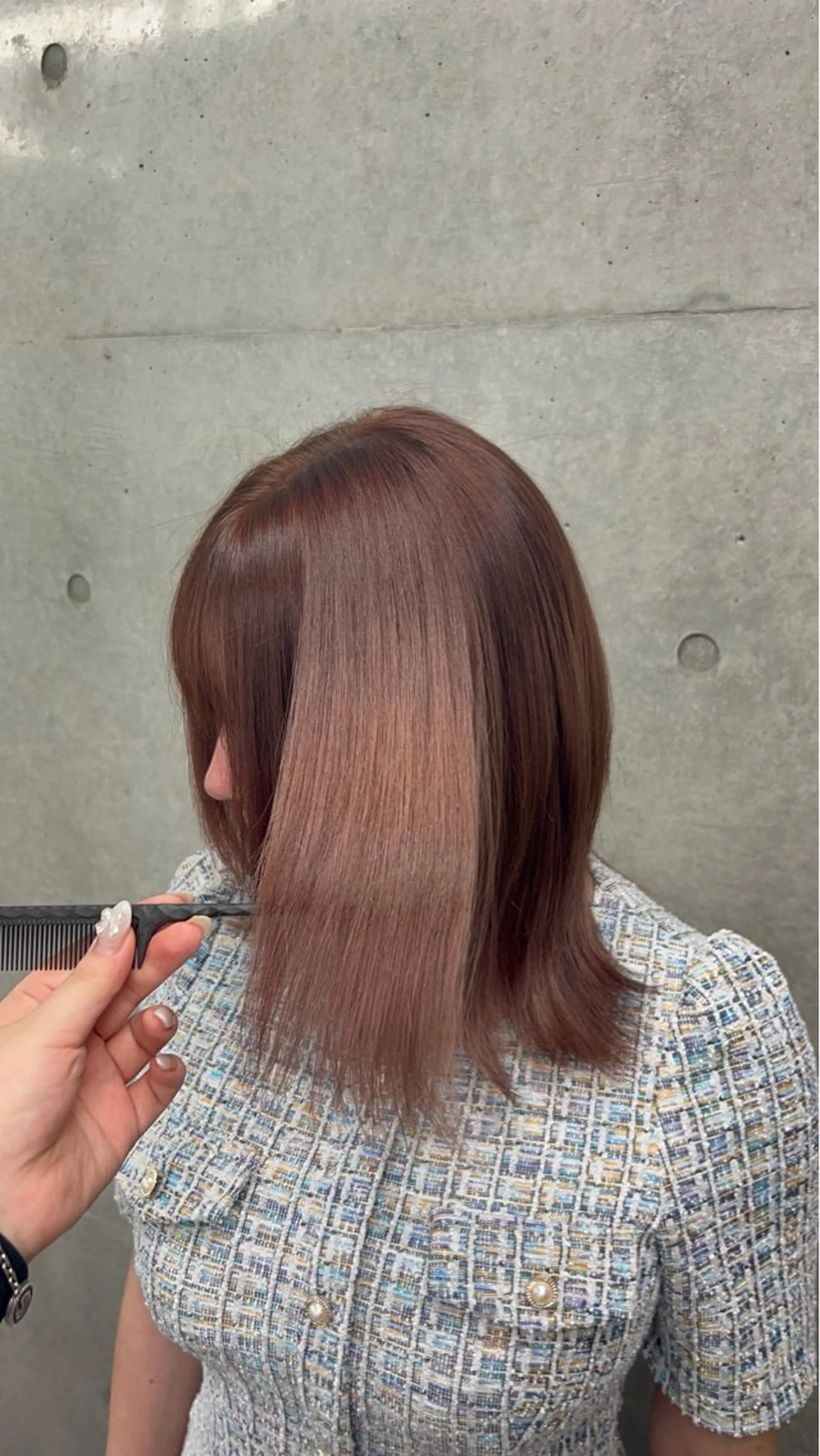 ダブルカラー（ブリーチ＋ワンカラー）+1stepトリートメント✨️の写真