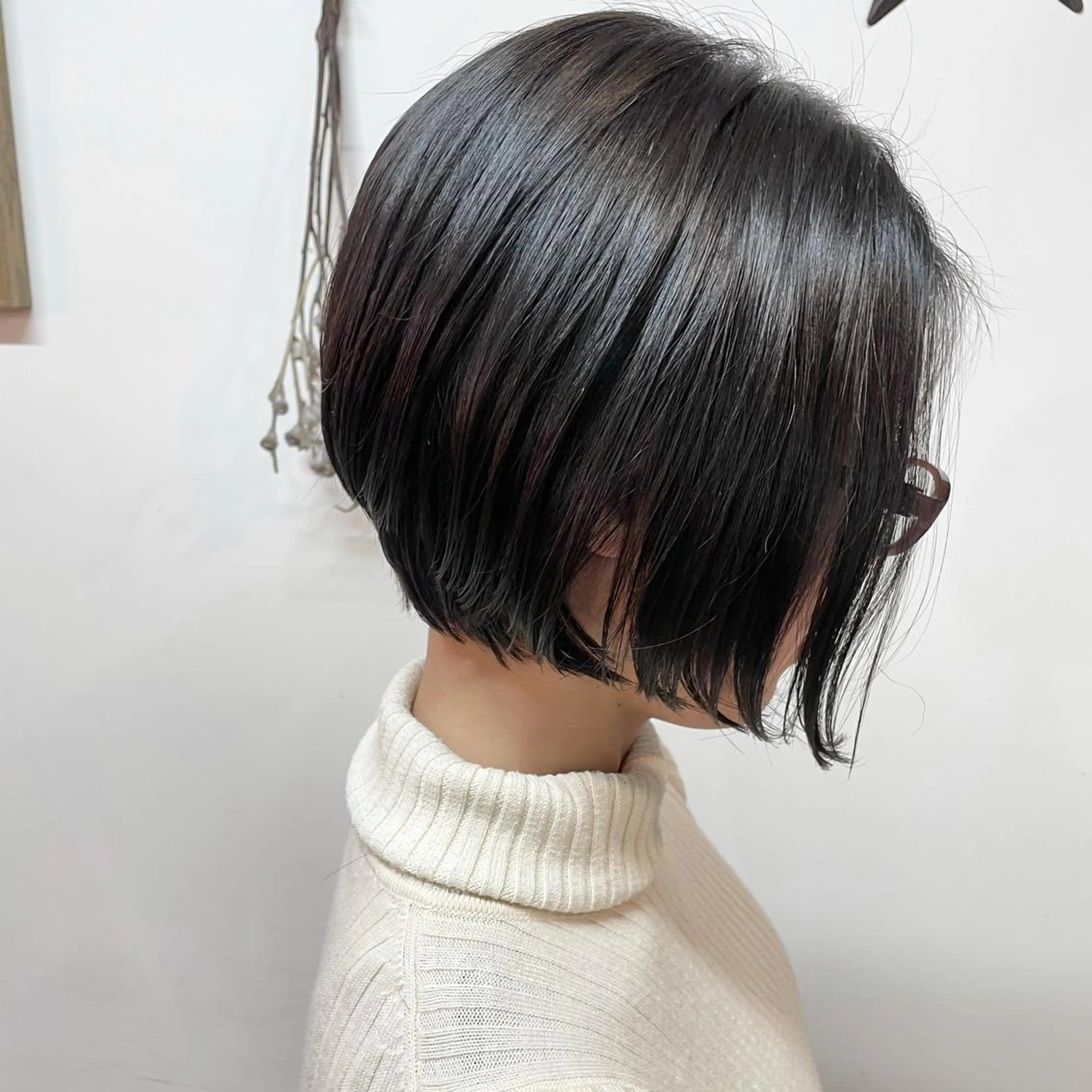 ショート パーマ ショートボブ ボブ ショートヘア 鈴木 美穂のヘアスタイル