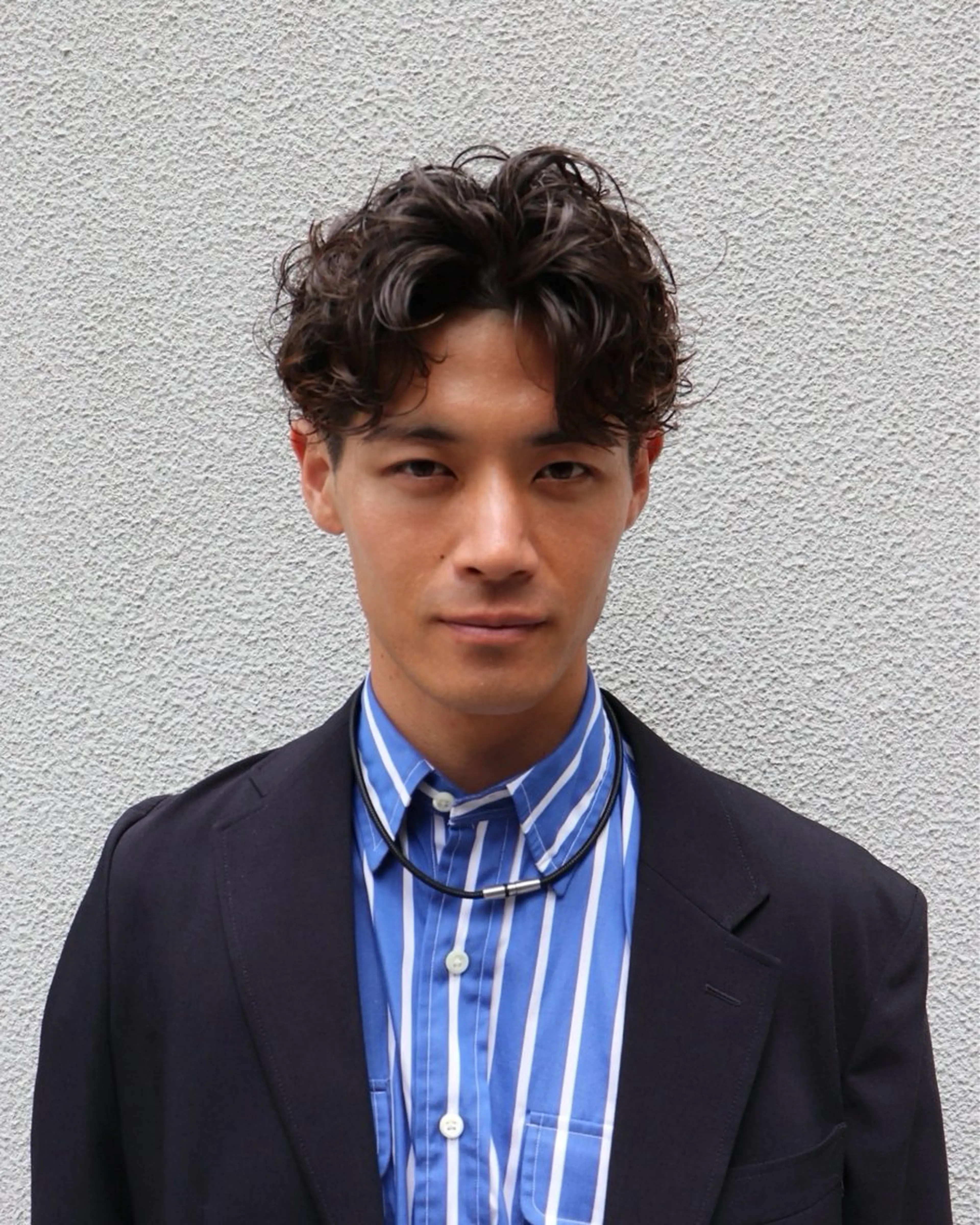 パーマ メンズ カット パーマ 似合わせカット /パーマ岡本淳平のヘアスタイル