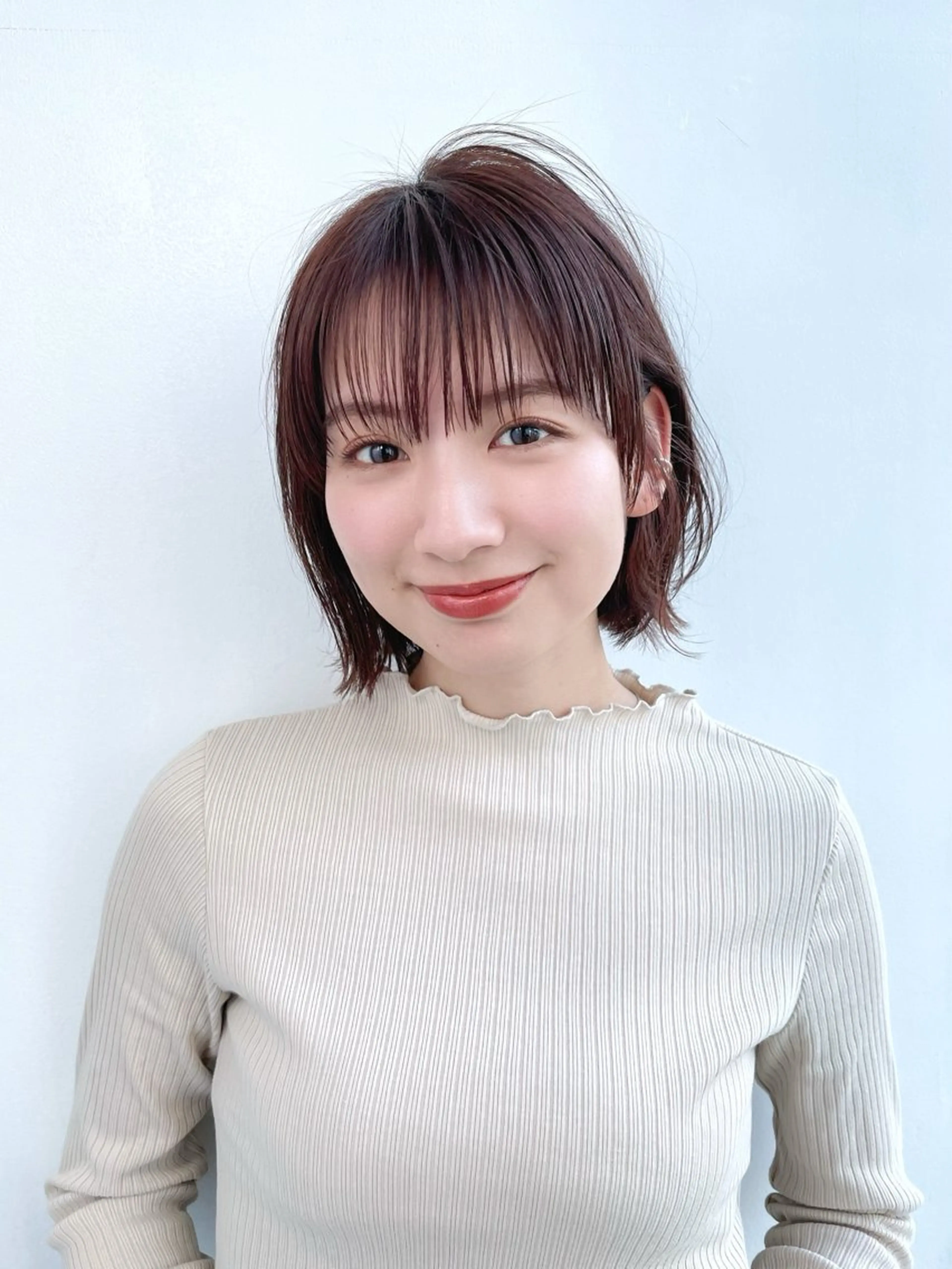 ショート 縮毛矯正 トリートメント ヘアセット 縮毛矯正 /横山陸人のヘアスタイル