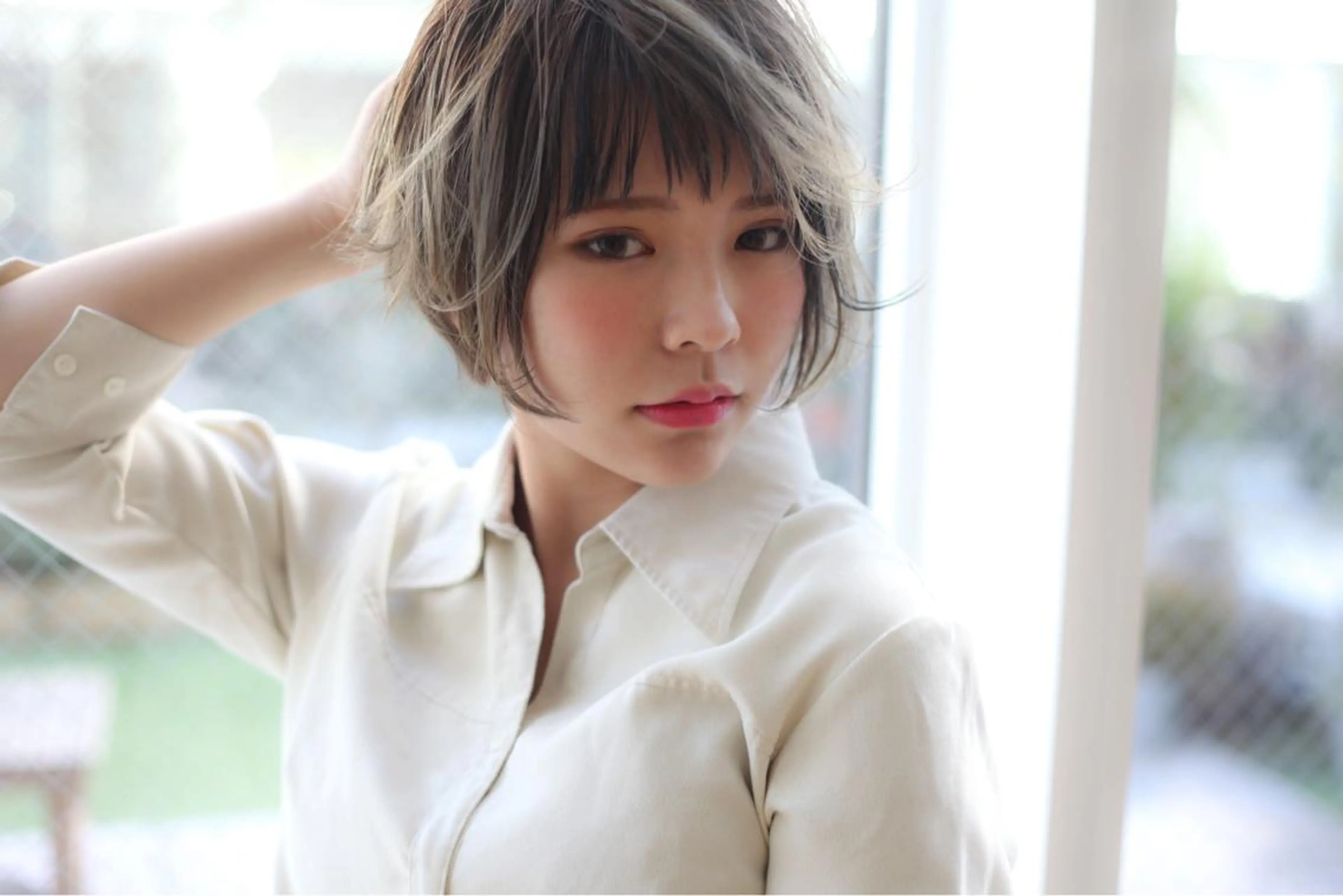 ショート ショートヘア VIVIE【ヴィヴィ】所属・髪質改善/韓国風 レイヤー/田村祐樹のヘアスタイル