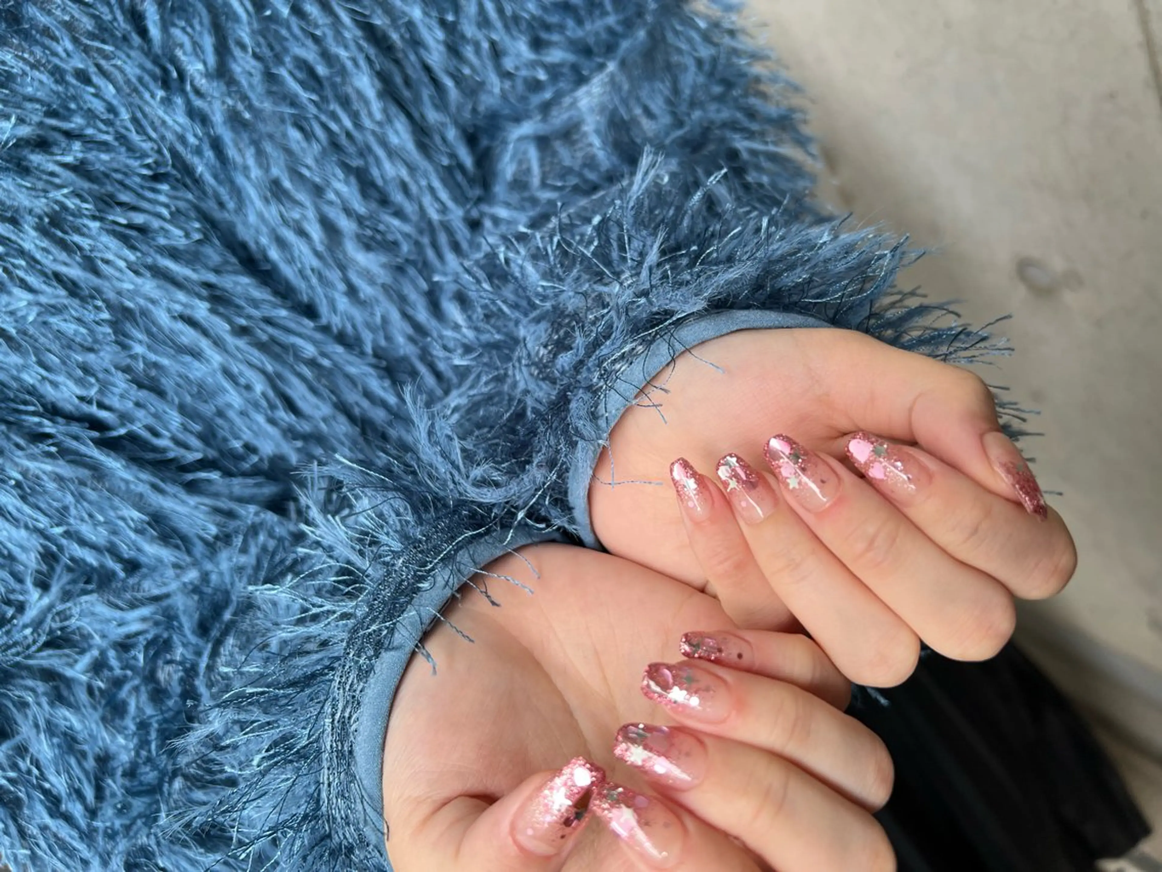 ネイル キラキラネイル 持ち込み ハンドネイル ハンドケア Charme. NOBUKOのネイルデザイン