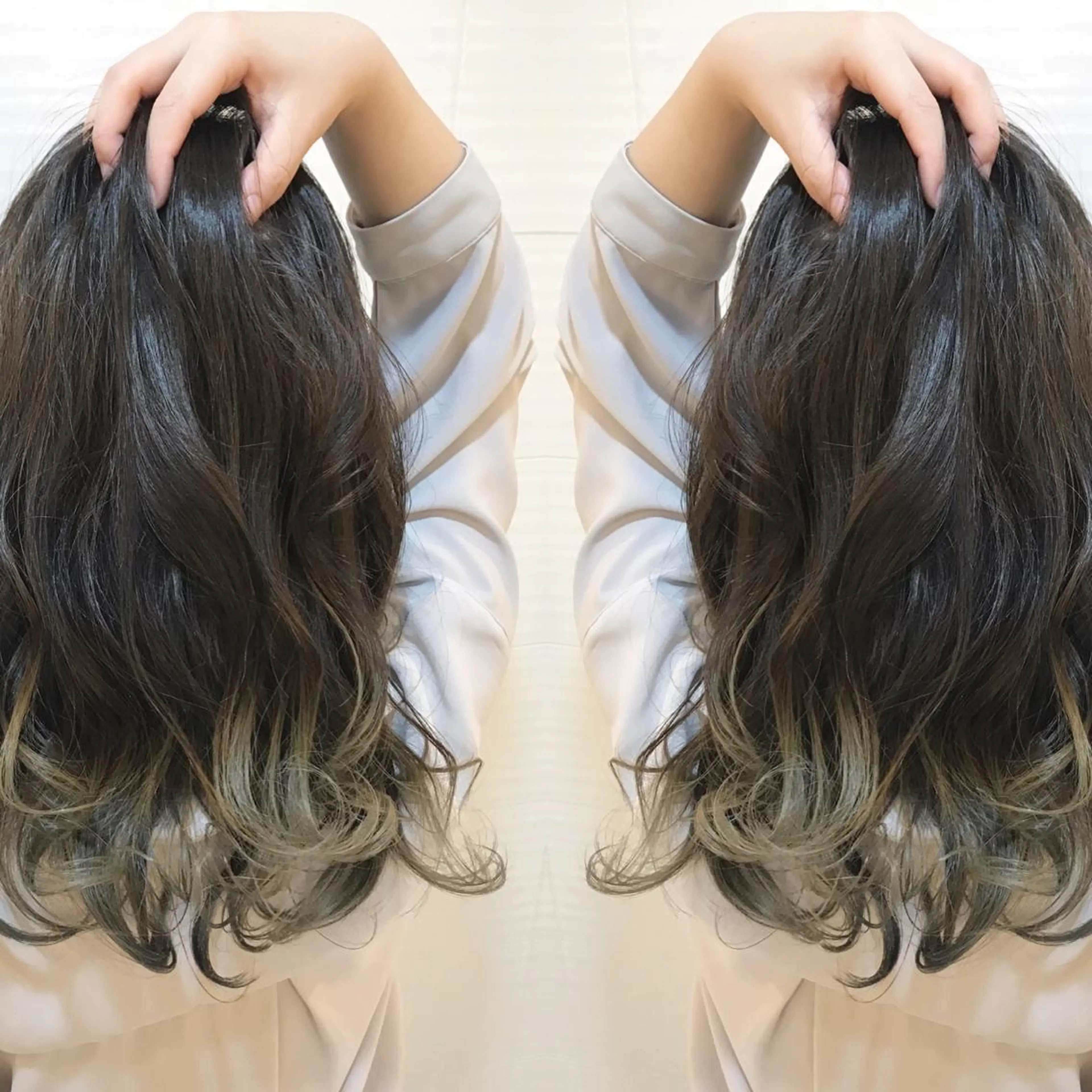 ミディアム カラー パーマ 外国人風カラー 🫧代表/新宿駅近/ 限定価格🫧田辺貴裕のヘアスタイル