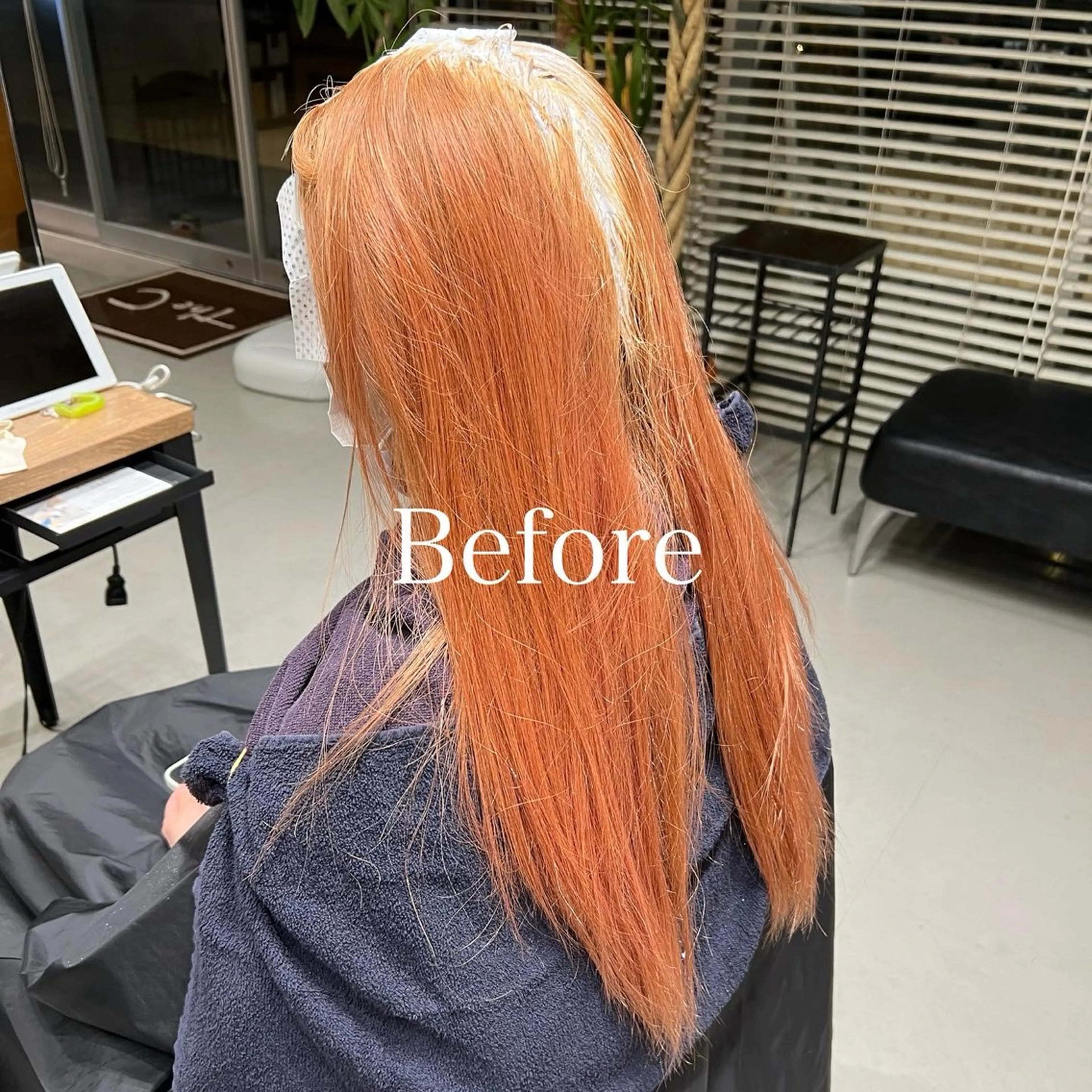 ロング カラー ヘアカラー トリートメント ヘッドスパ ヘアセット レディースヘア💫 加藤たいが🐯のヘアスタイル