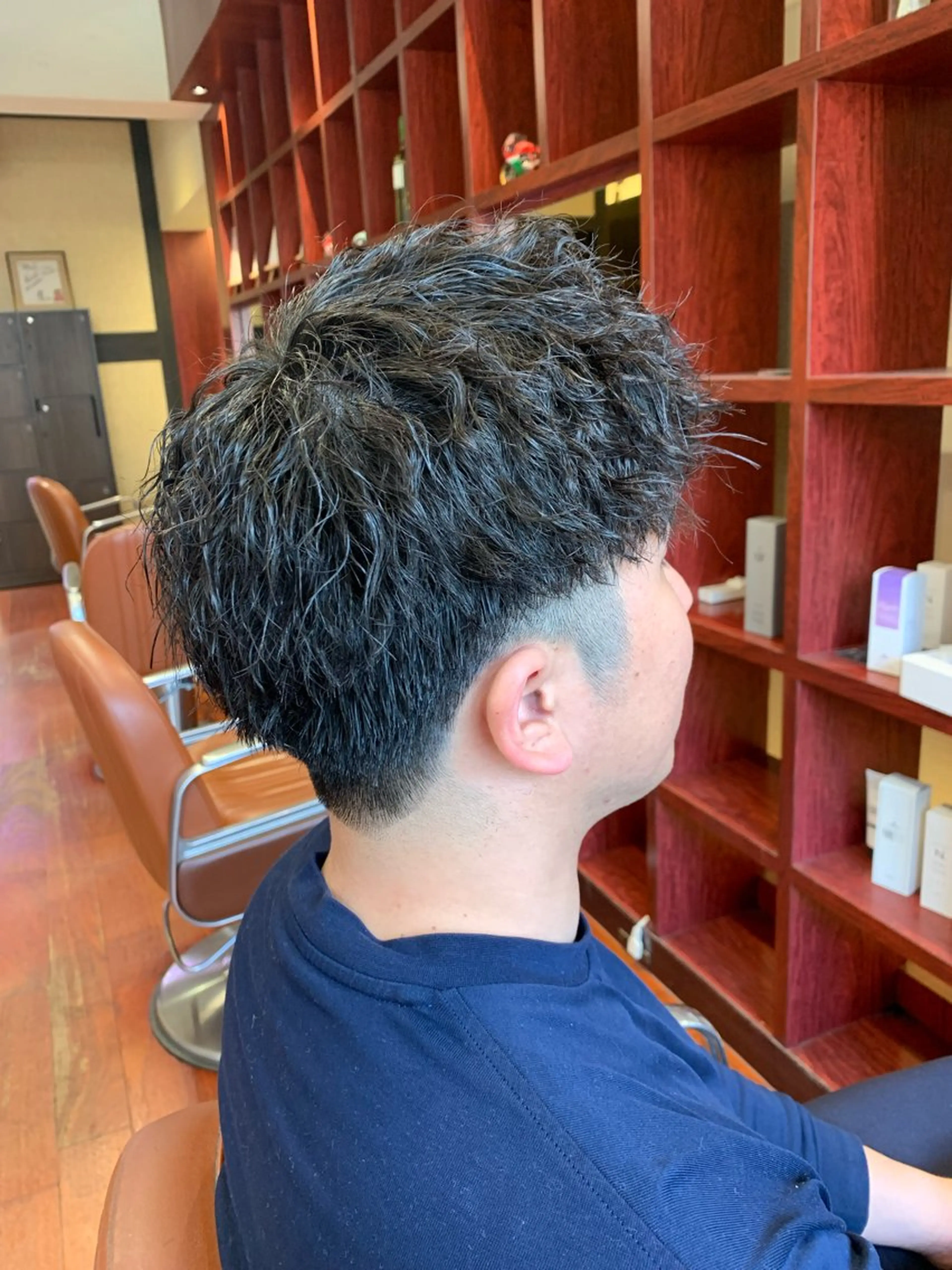 パーマ メンズ メンズパーマ メンズツイストパーマ ツイストスパイラルパーマ スパイラルパーマ ツイストパーマ カット パーマ mulum hair dressing salon所属・yuuki🌷名古屋 栄　ベージュ/カラーのヘアスタイル