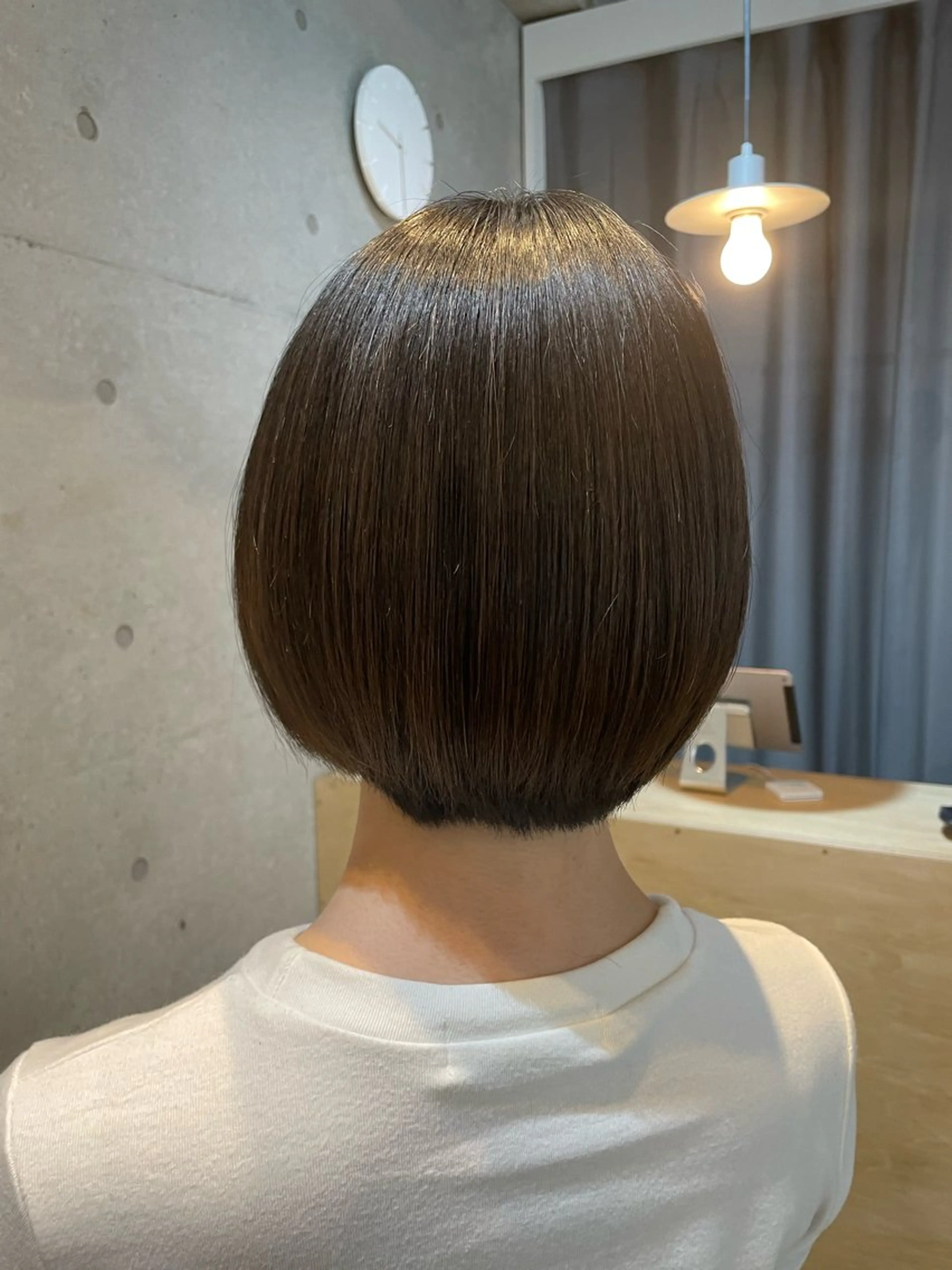 ショート カラー 透明感カラー カット ヘアカラー ボブカット/パーマ/ 齋藤大貴のヘアスタイル