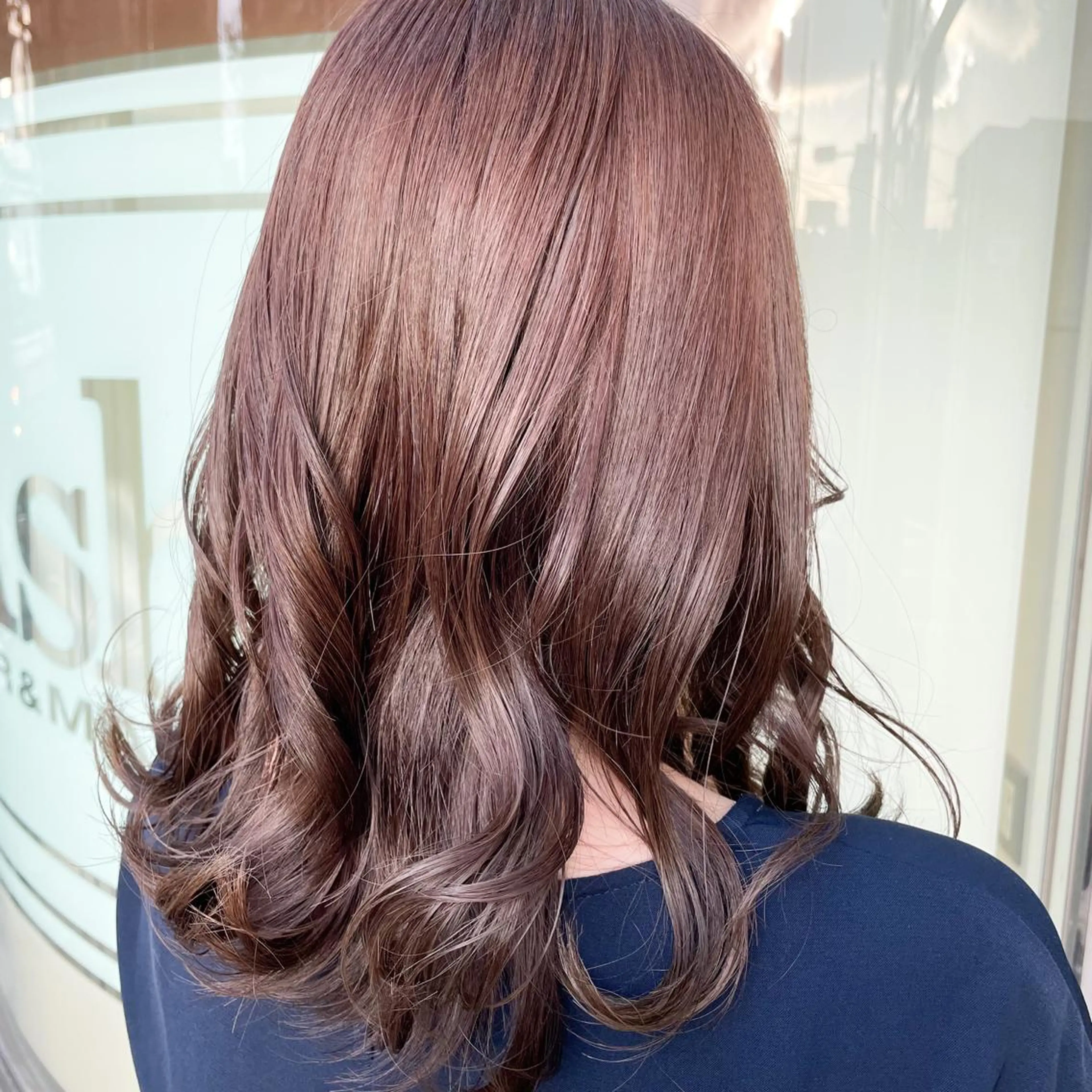 セミロング Aujuaソムリエ/ HARUNO/艶髪のヘアスタイル