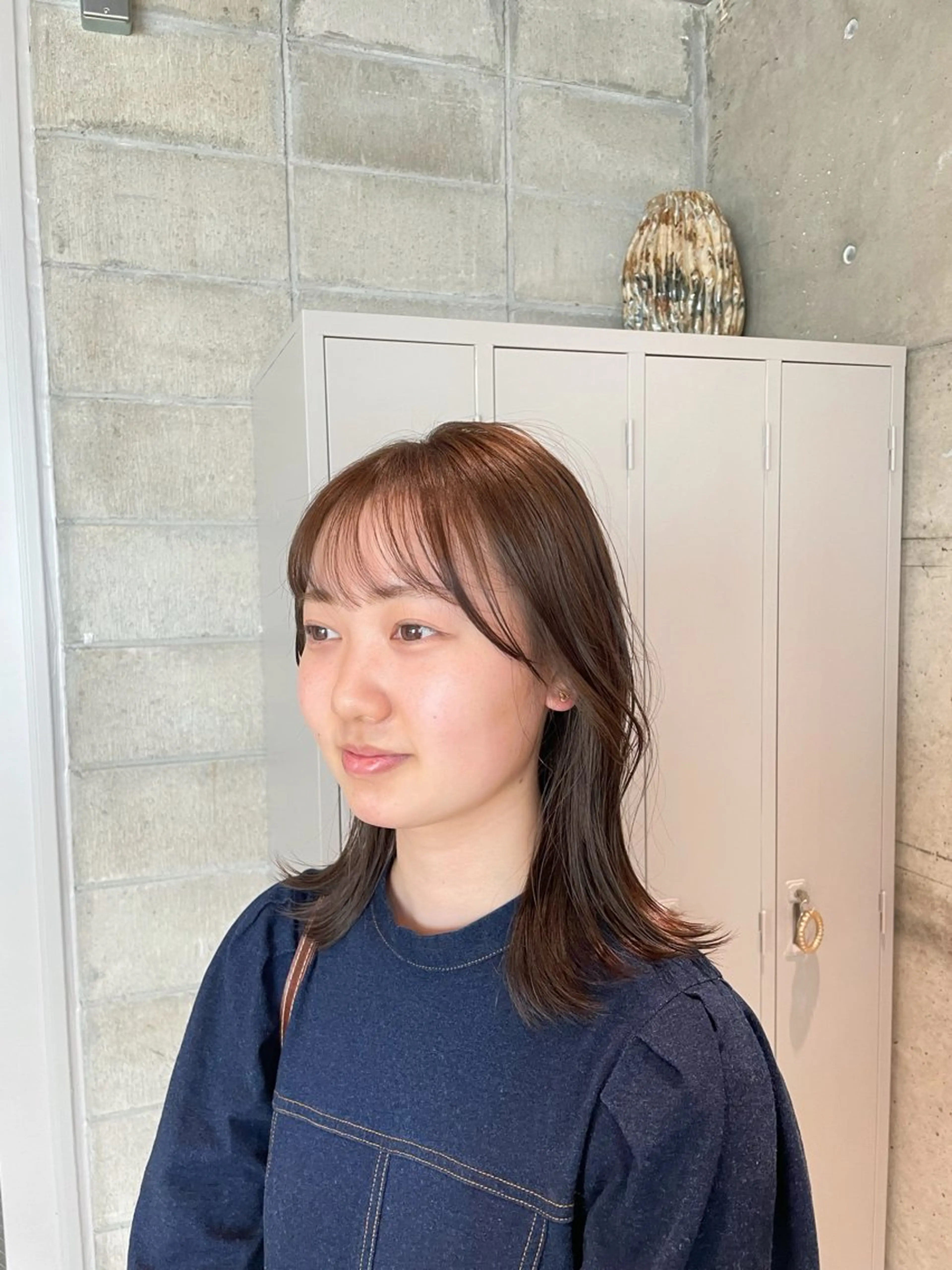 セミロング カラー IDEN AND TITY所属・ショートモデル募集 yukakoのヘアスタイル