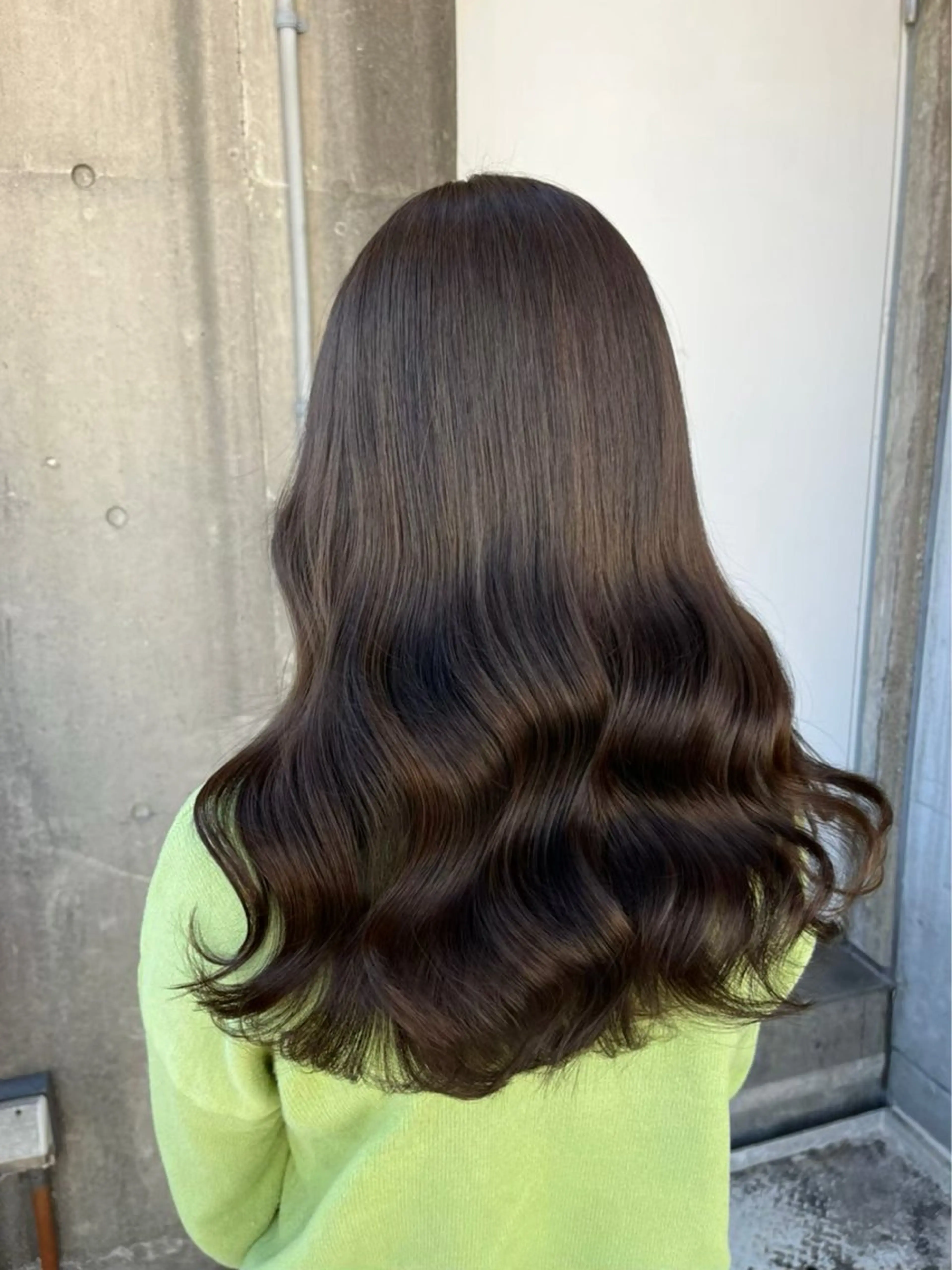 ロング カラー BABY 艶髪暗髪ヘア💖達人のヘアスタイル