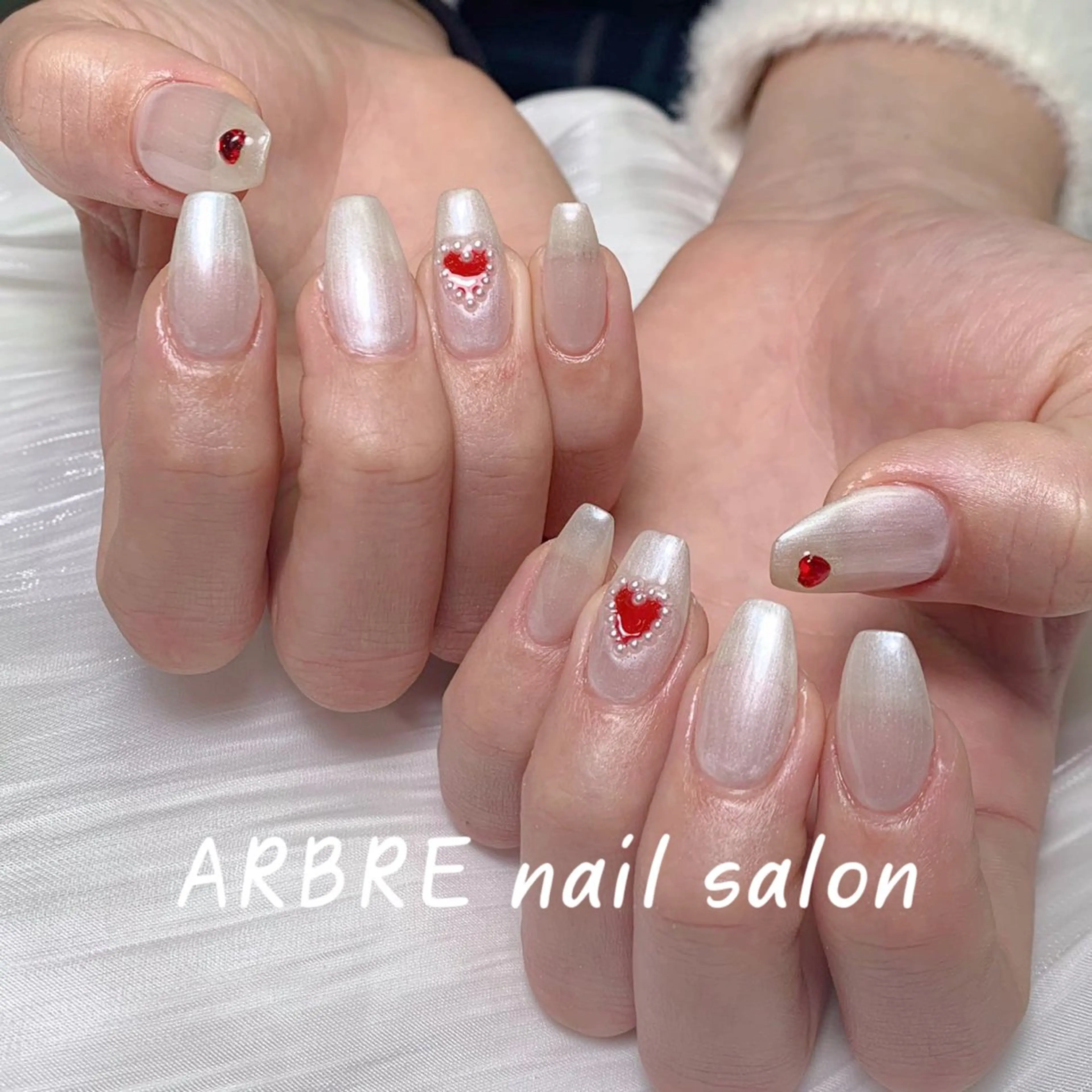 ネイル ハンドネイル ハンドケア ARBRE nailsalonのネイルデザイン