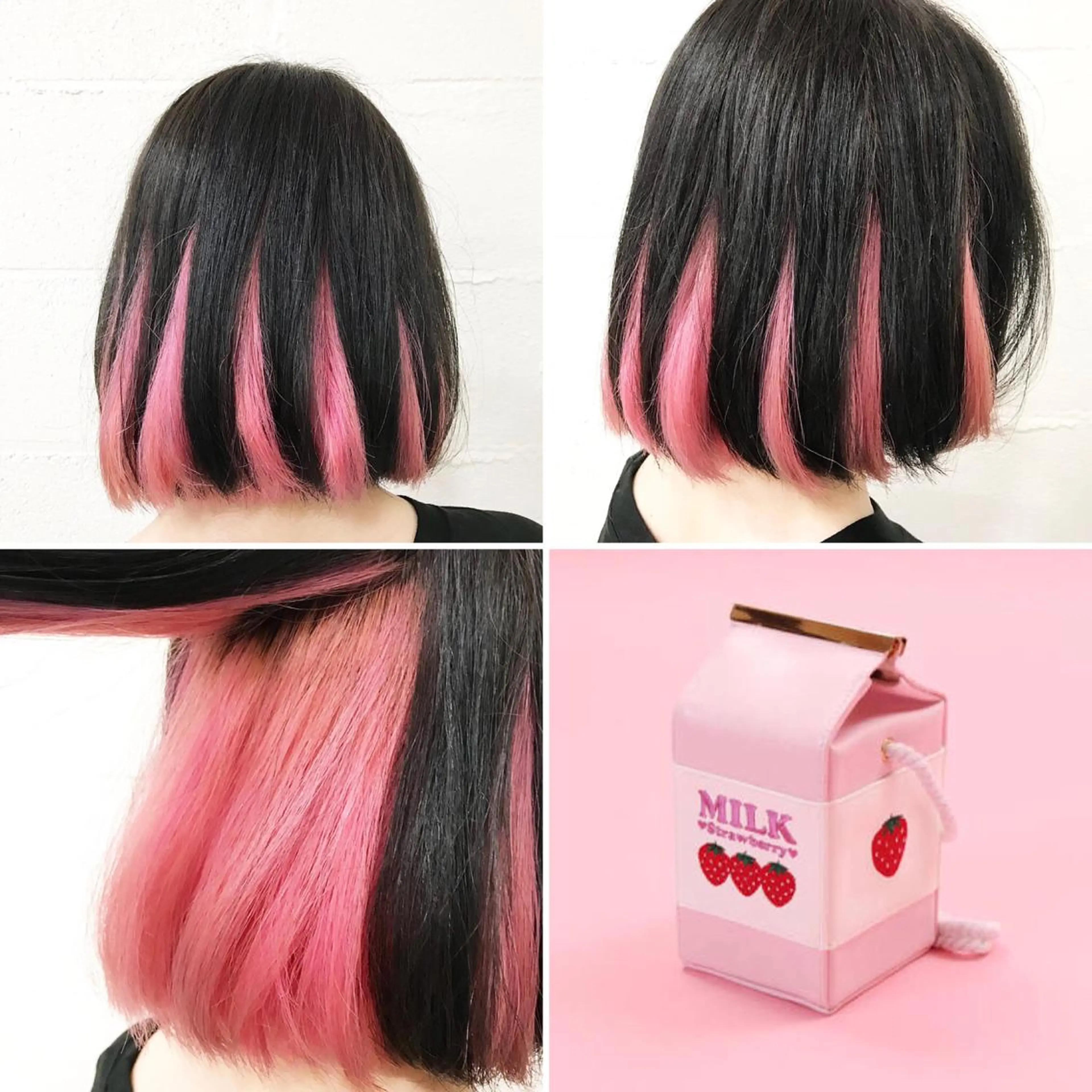 ショート カラー "PEPPU "所属・派手髪、ハイトーン ショートヘアShinのヘアスタイル