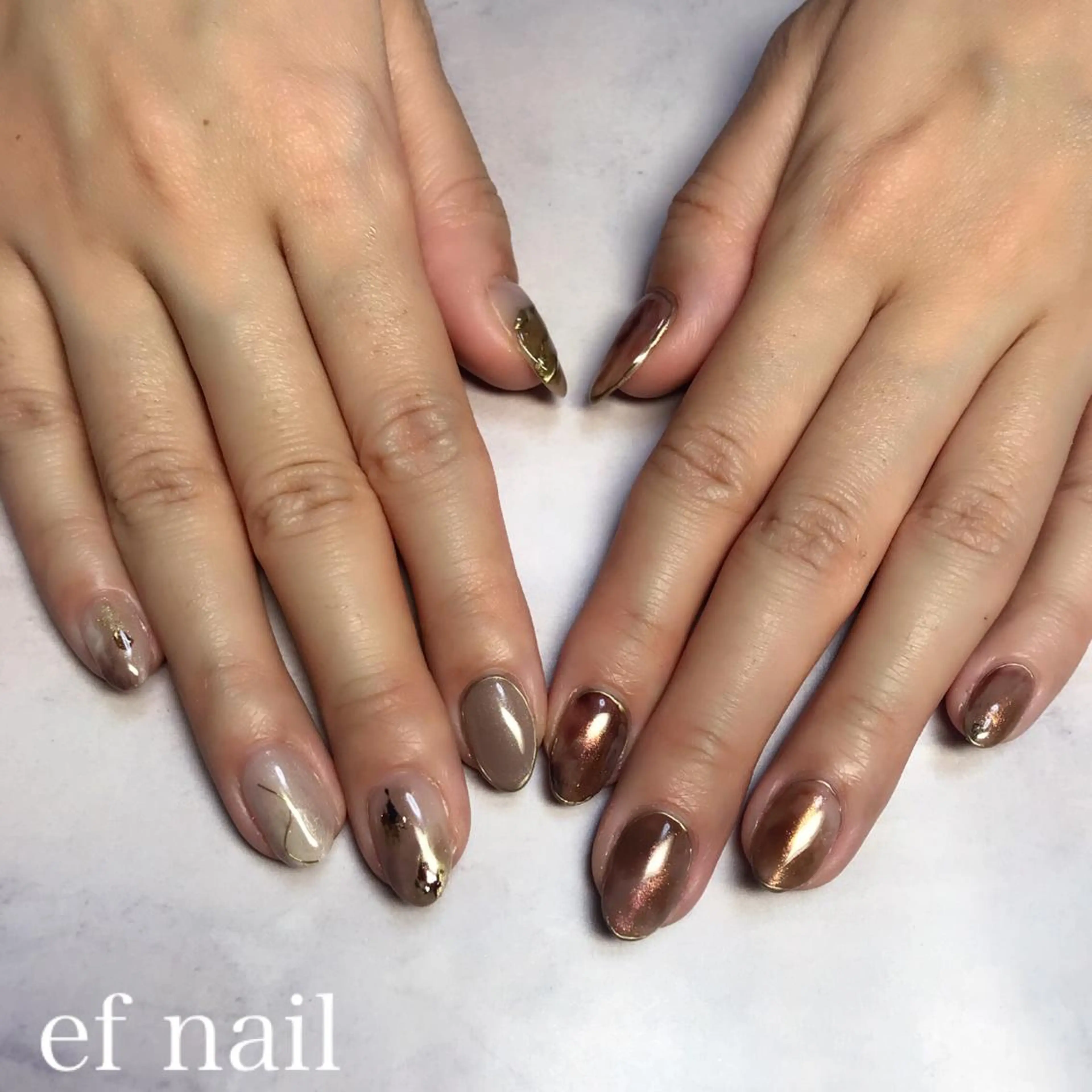 ネイル ハンドネイル ef nailのネイルデザイン