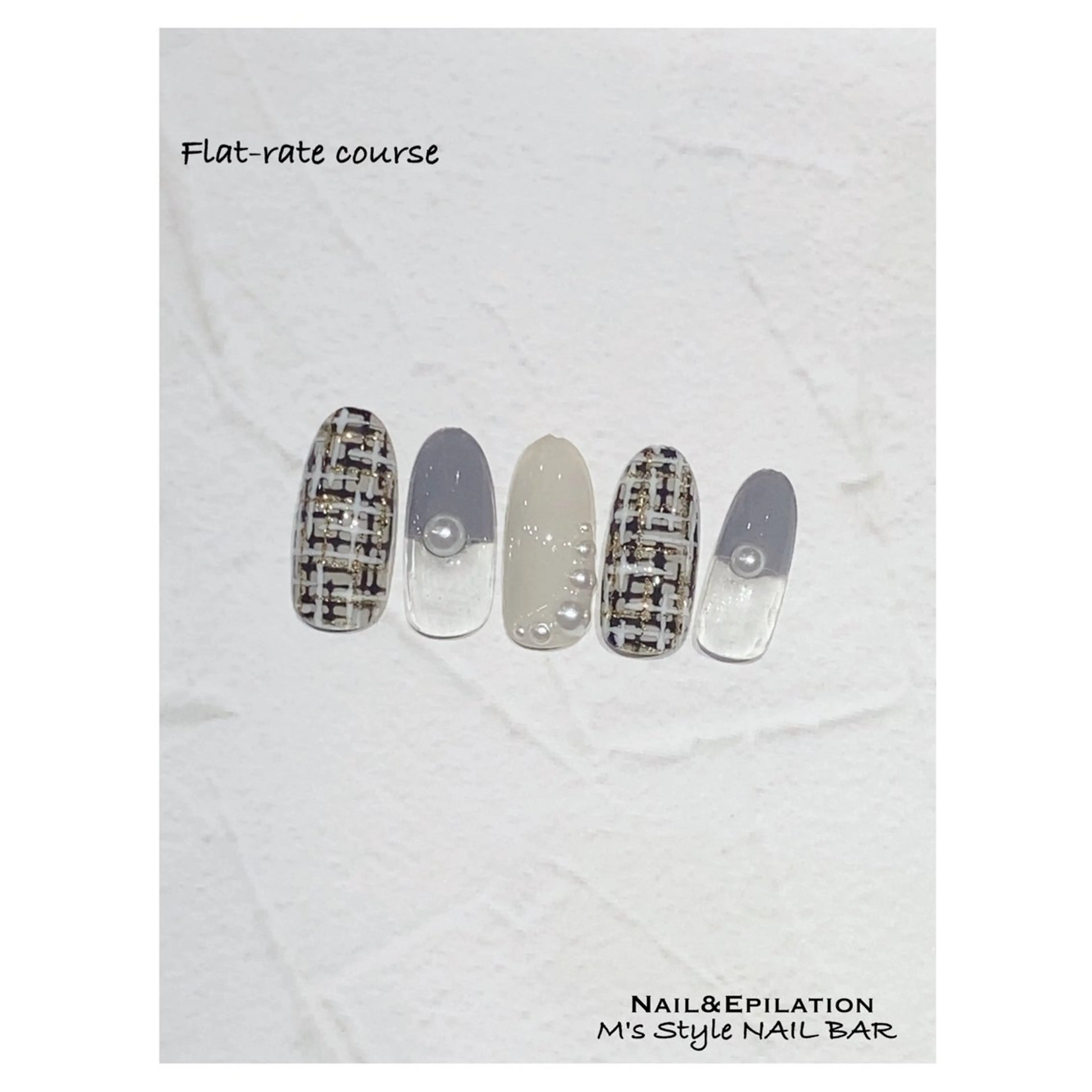 ネイル 成人式 フットネイル フレンチネイル ジェルネイル 韓国ネイル ハンドネイル M's Style NAIL BARのエステ・リラクイメージ