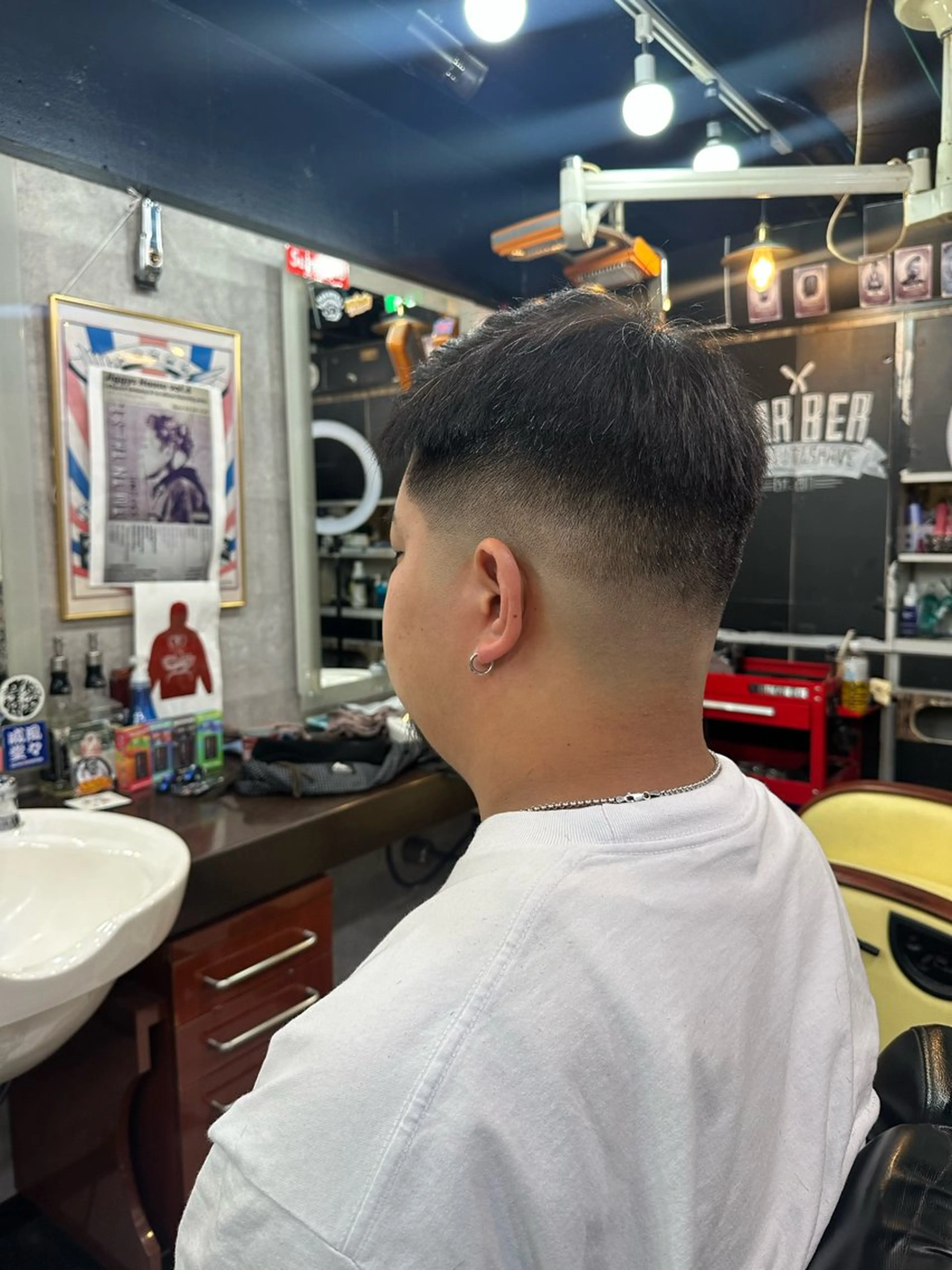 ショート メンズ Barber Tribe所属・メンズショート/ フェード/超駅近のヘアスタイル
