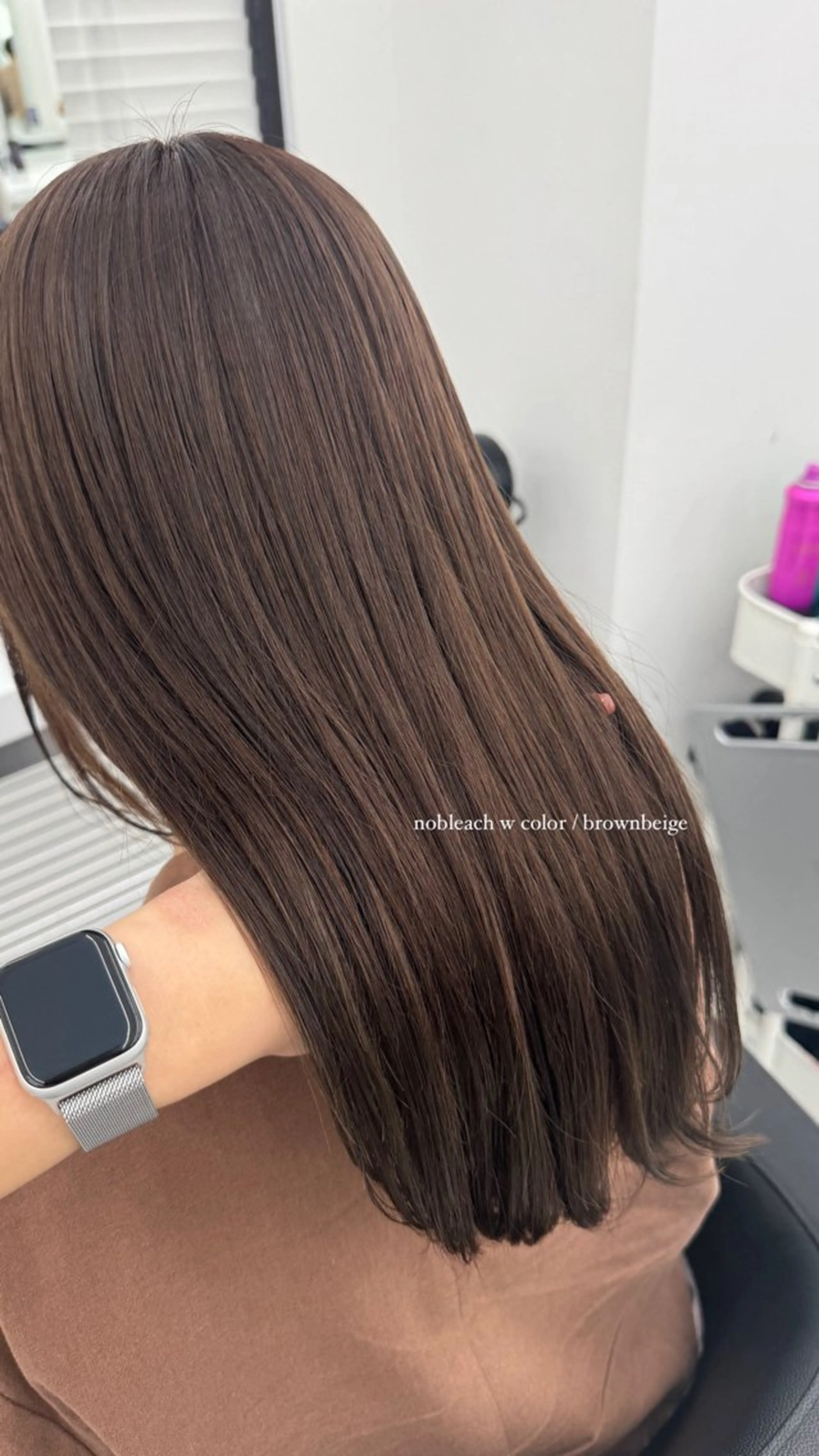 カラー noa🫧縮毛矯正/ 艶髪カラーのヘアスタイル