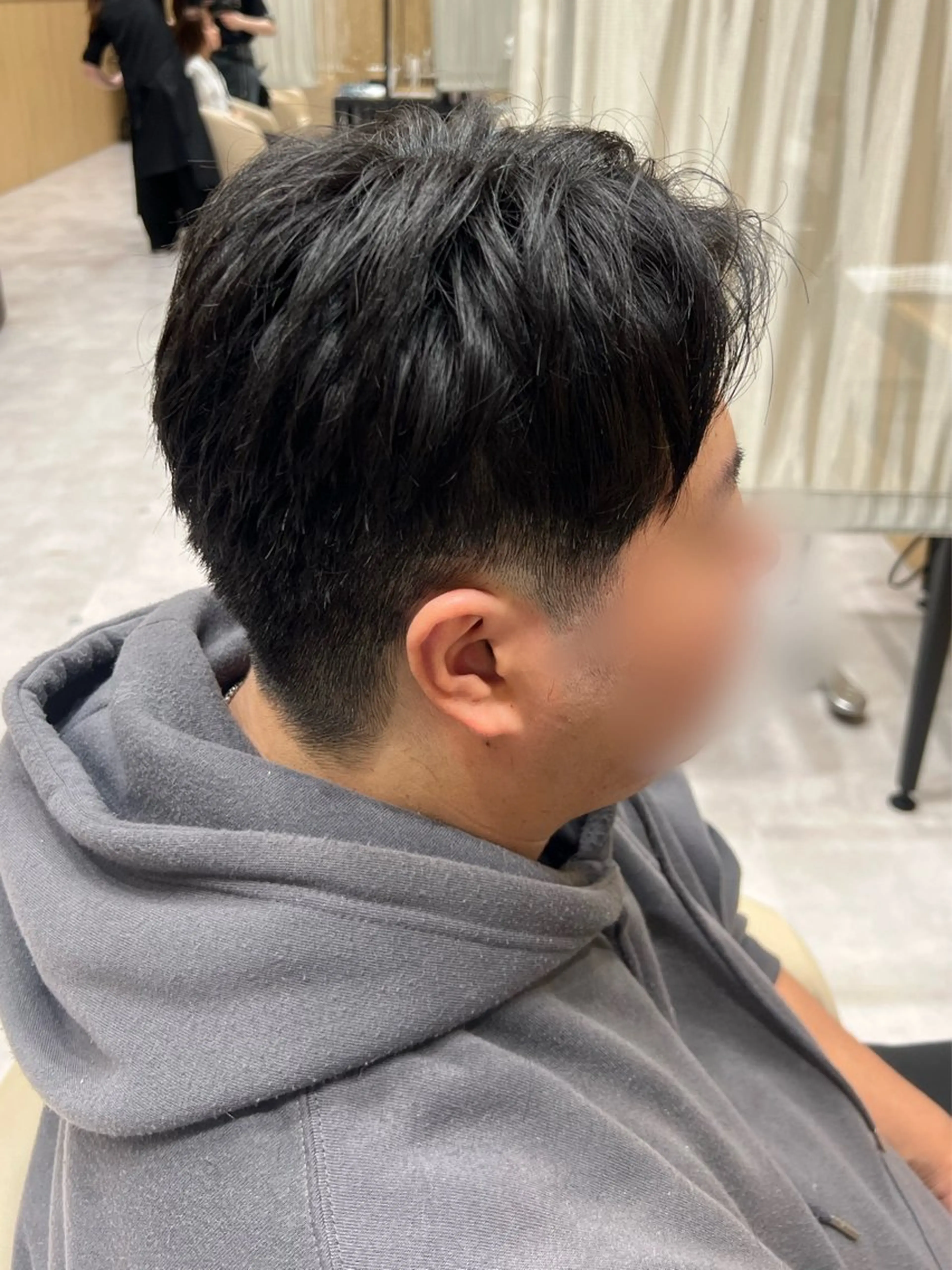 メンズカット＋シャンプーの写真