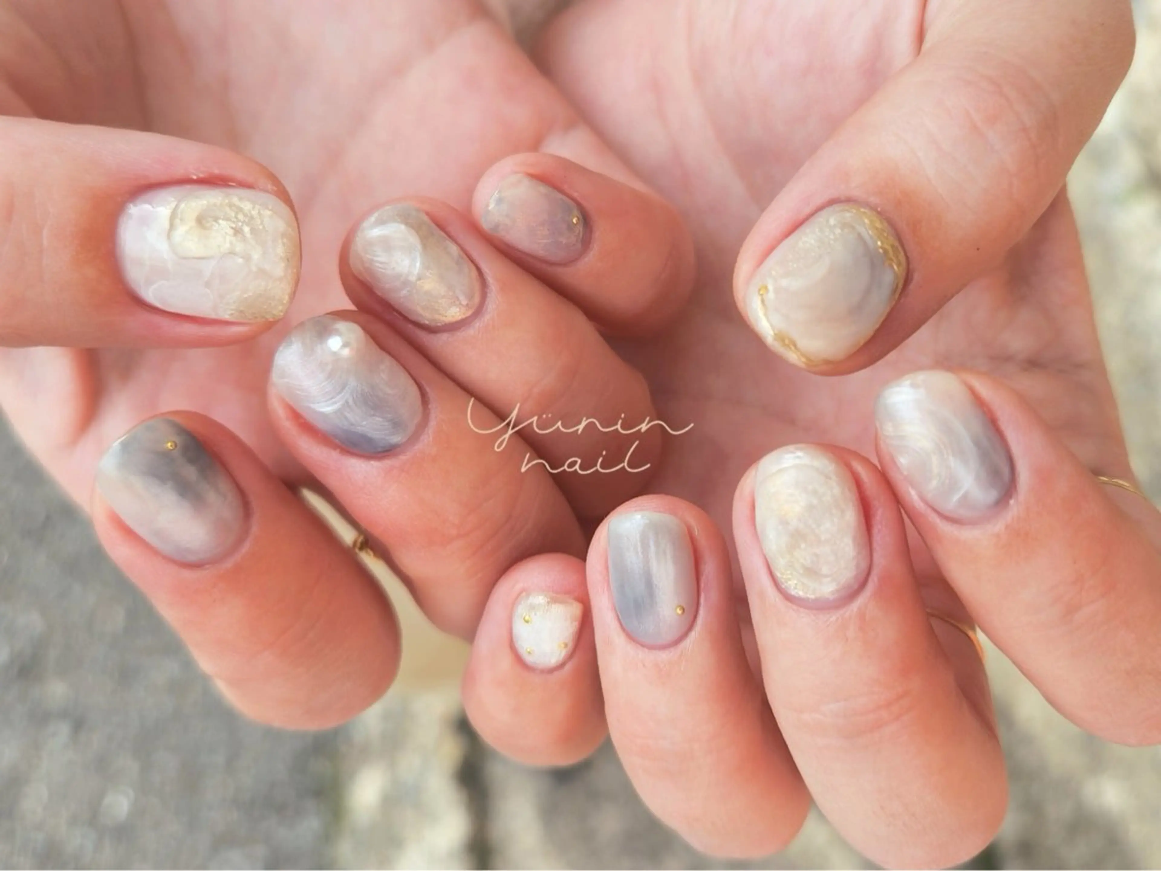ネイル ハンドネイル ショートネイル専門 yurin nailのネイルデザイン