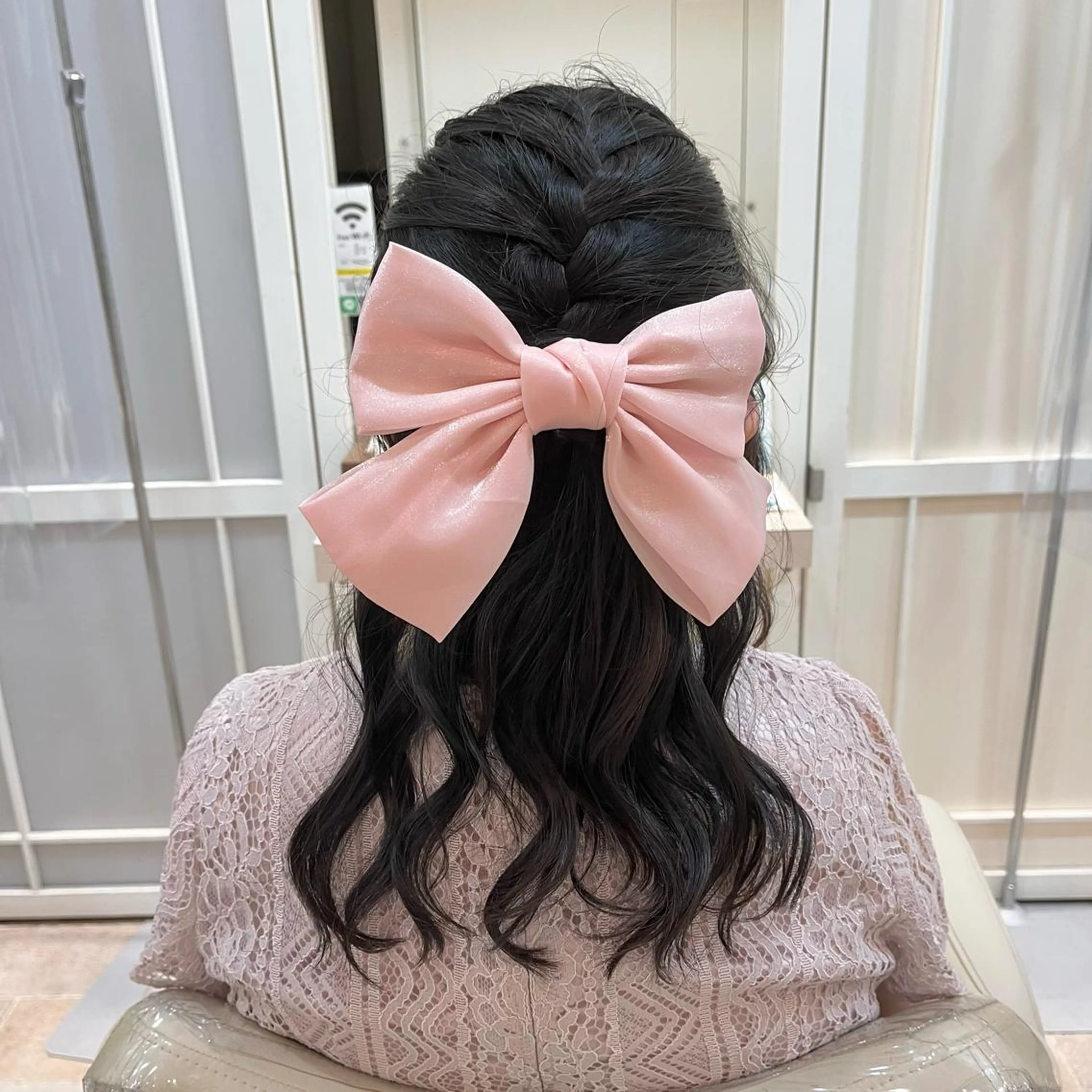 セミロング ヘアセット ハイトーン/ピンク 🎀山岸 沙弥香のヘアスタイル