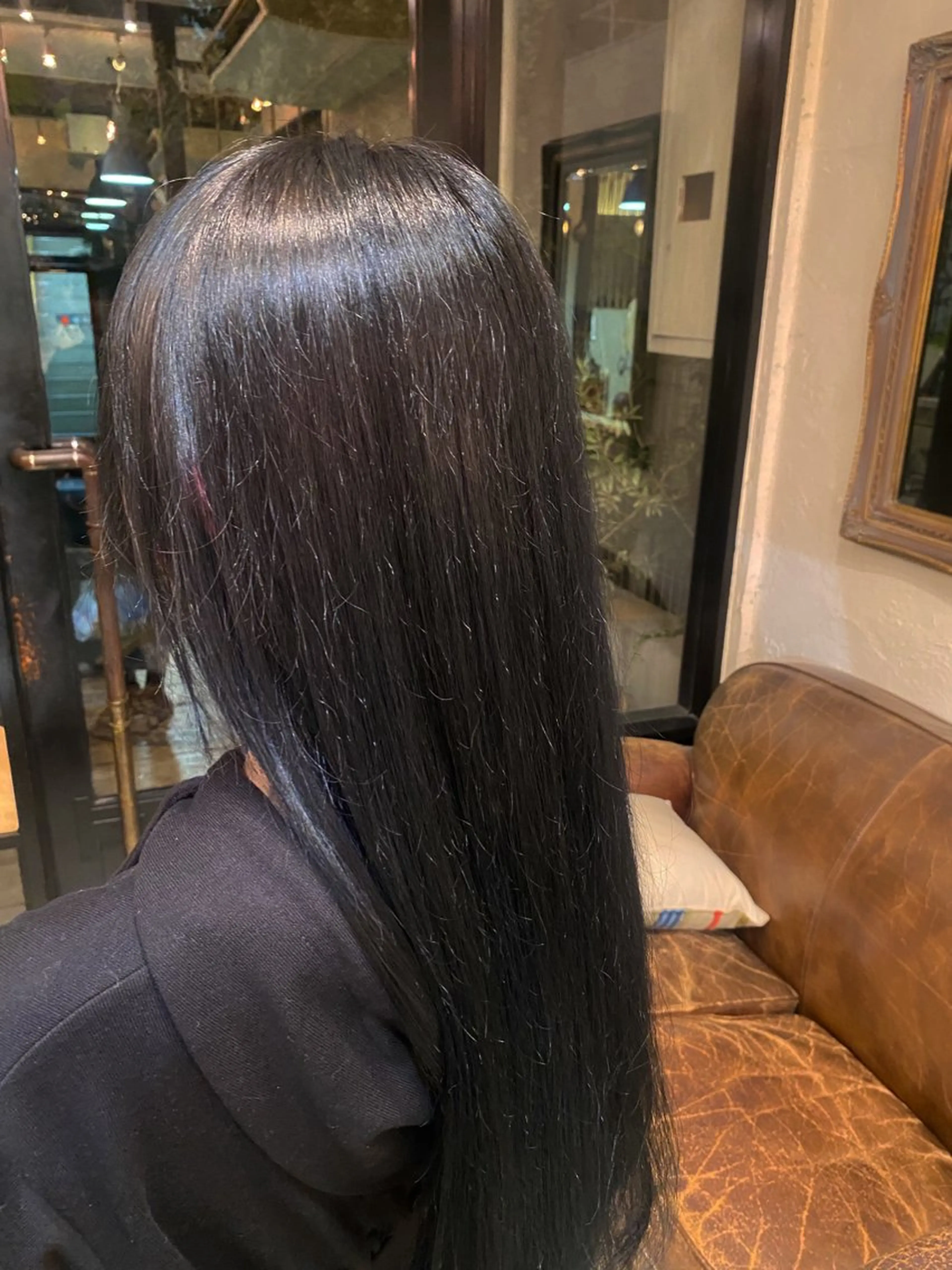 カラー 小森田　果怜 縮毛矯正、カラーのヘアスタイル