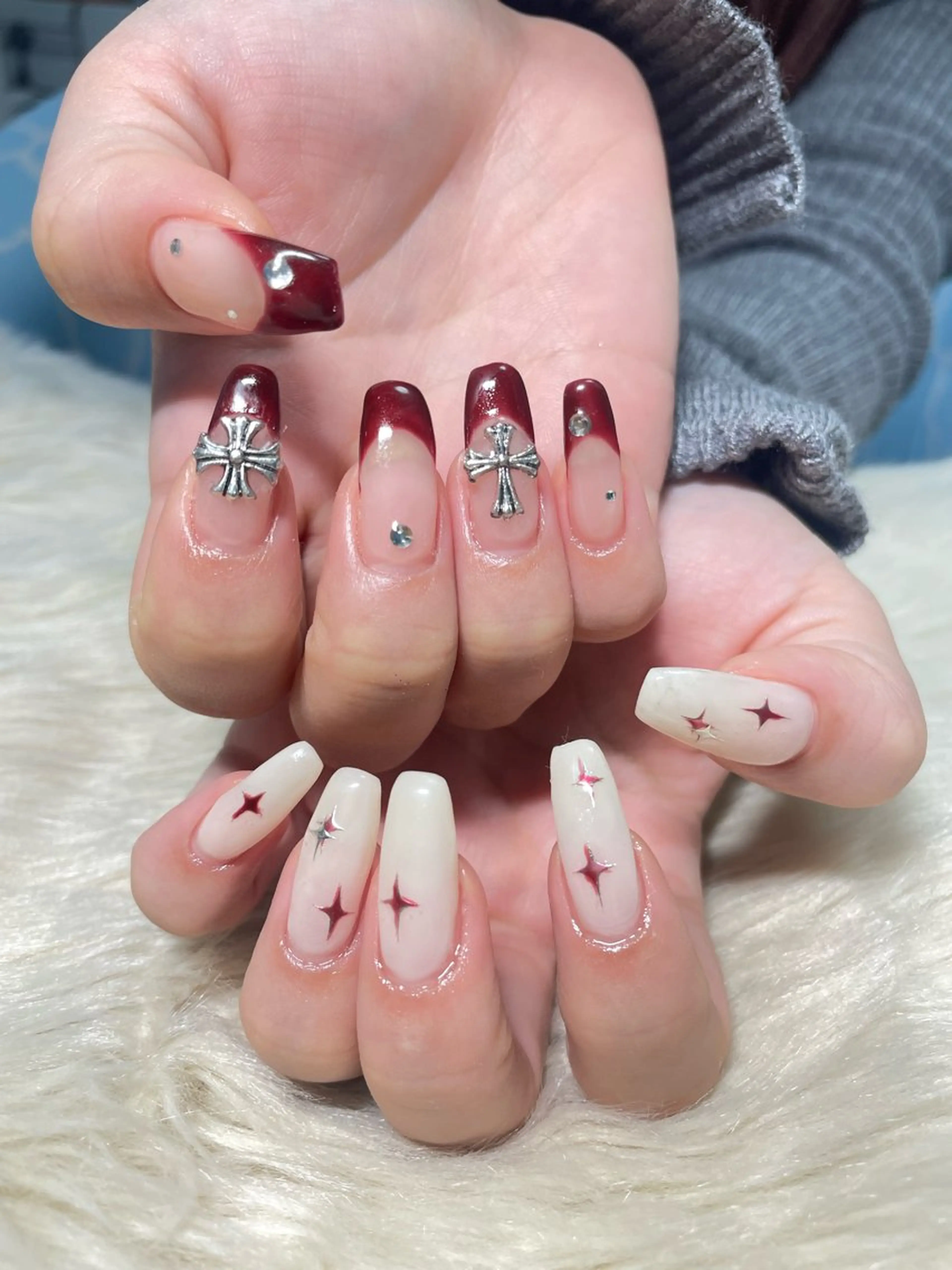 ネイル フレンチネイル はるひな ねいるのネイルデザイン