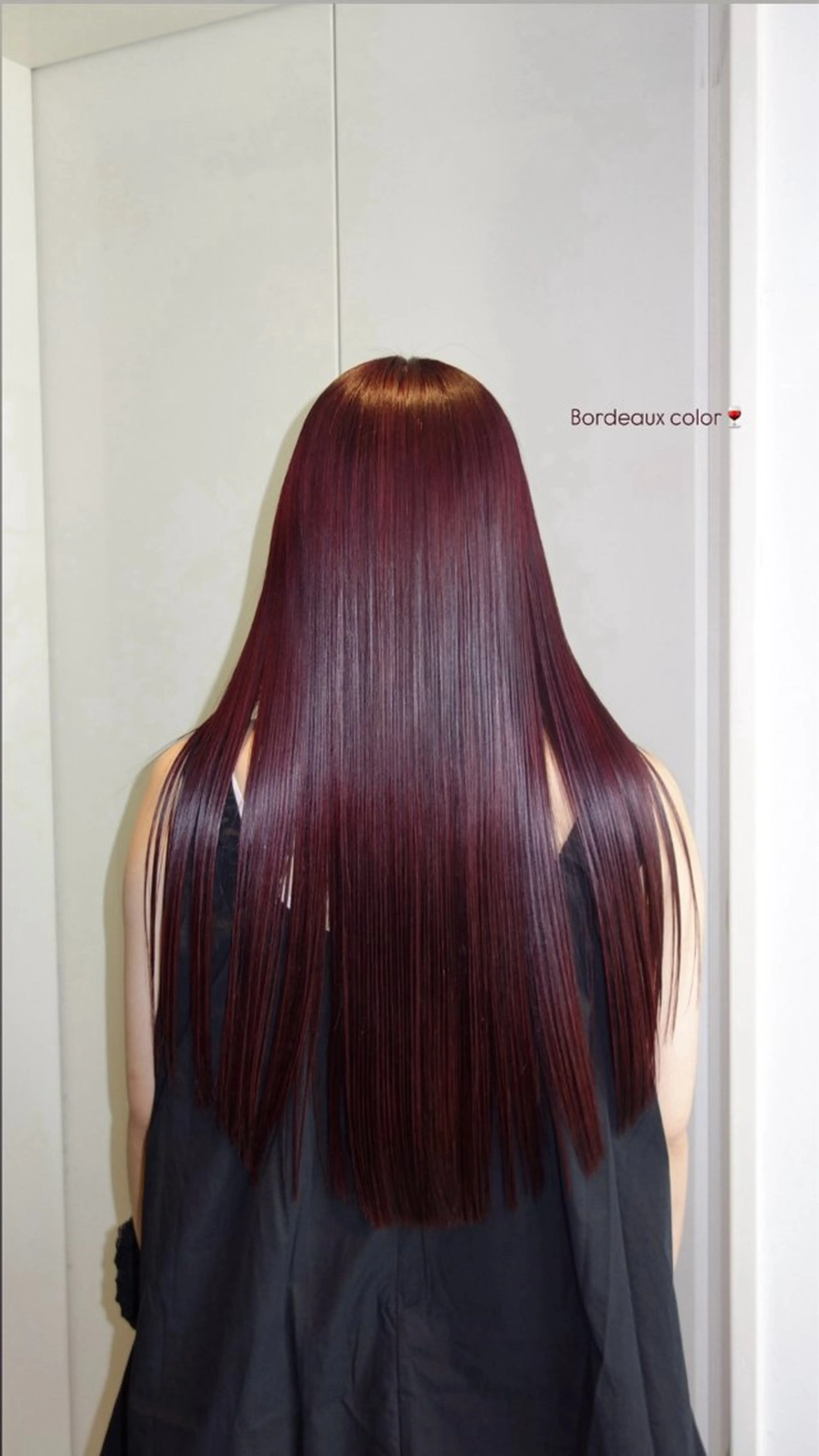ロング レイヤーカット トリートメント clear of hair LiT店所属・及川 遥/レイヤー/ カットモデルのヘアスタイル