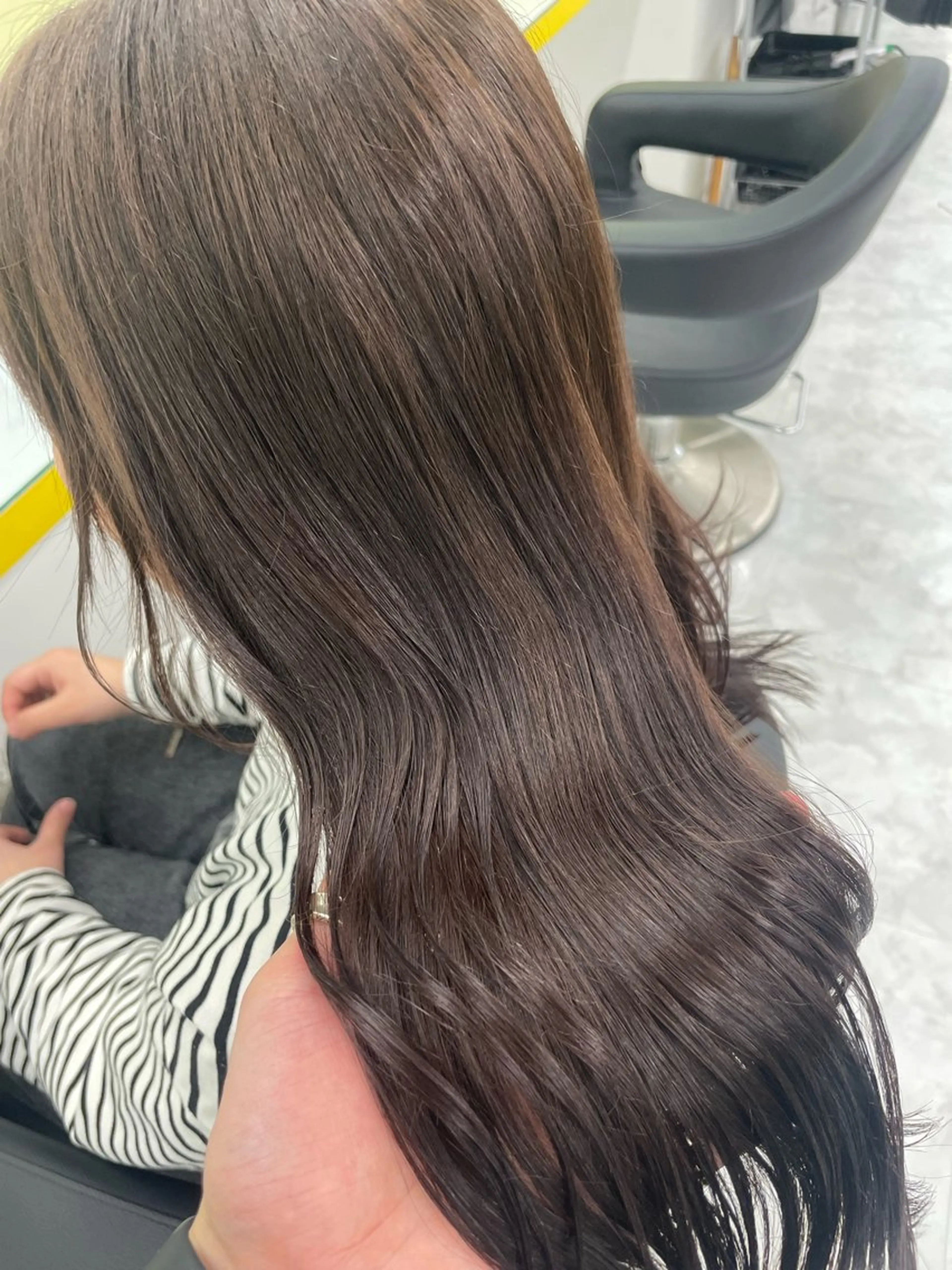 ロング カラー ヘアアレンジ カット ヘアカラー トリートメント ☁️縮毛矯正✖️ 赤み消し☁️りくのヘアスタイル