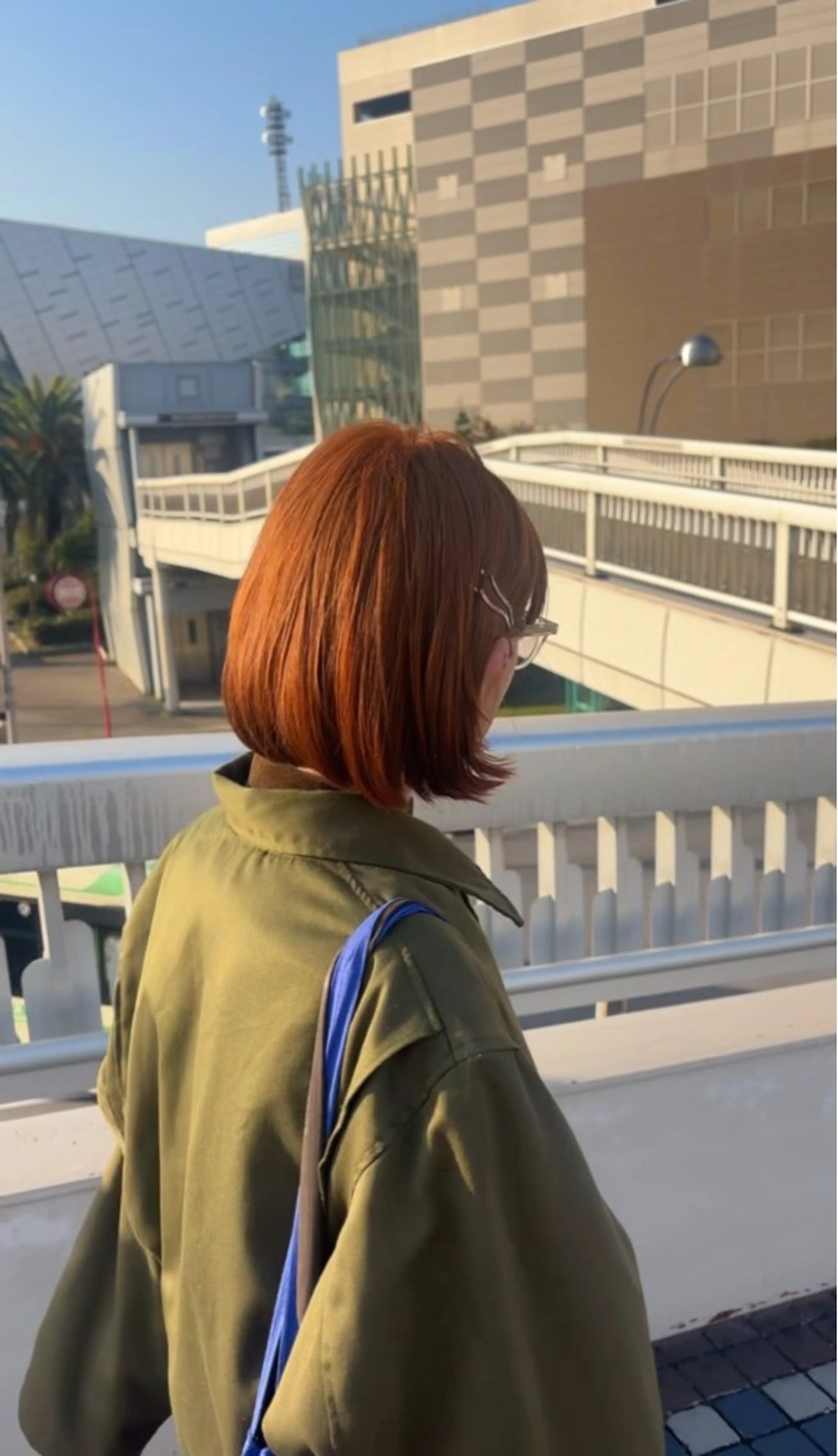 ショート カラー IRO所属・岡田 祐樹のヘアスタイル