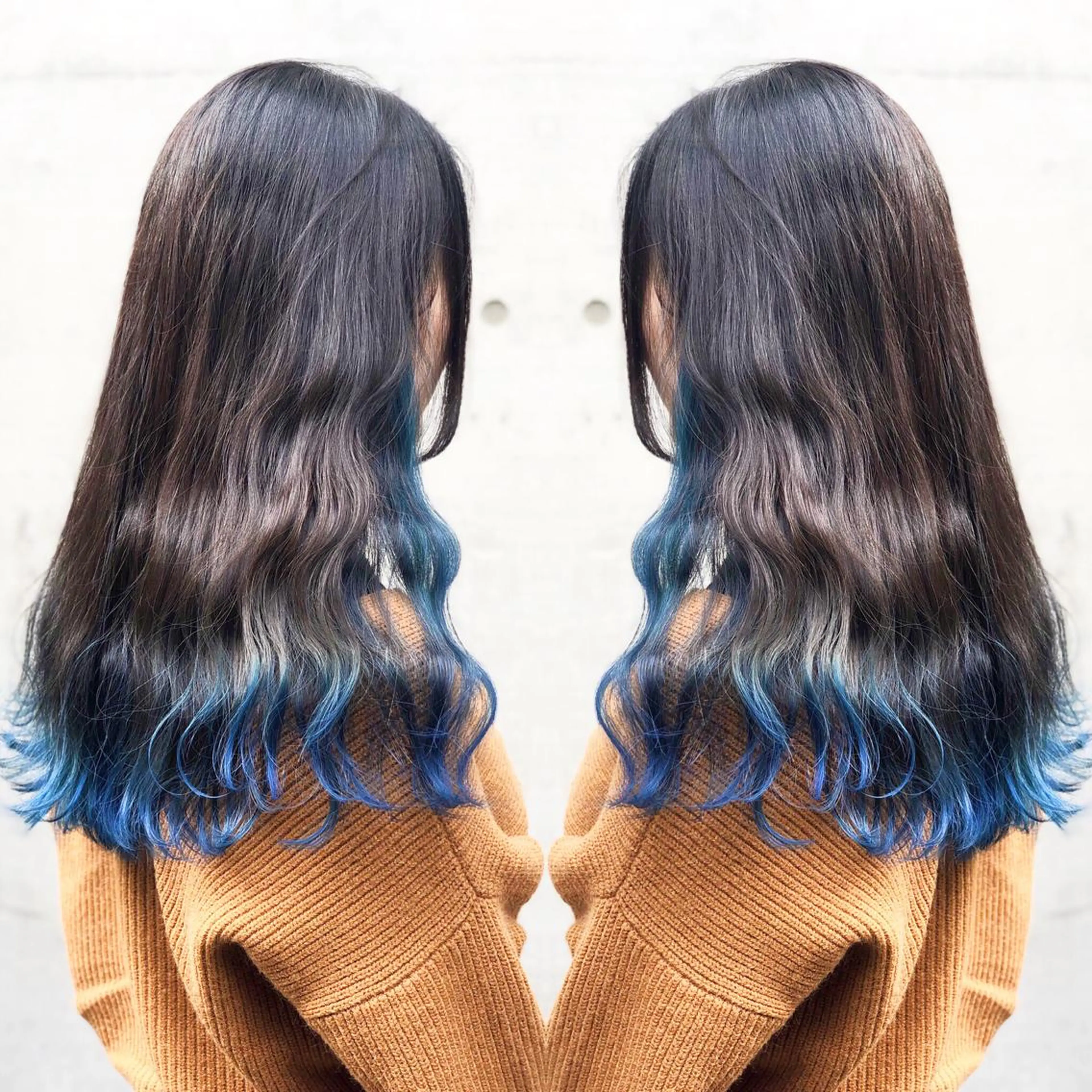 ロング カラー ヘアアレンジ ヘアカラー ALLY（アリー）所属・ミニモお気に入り数 No.1宍戸雄弥のヘアスタイル