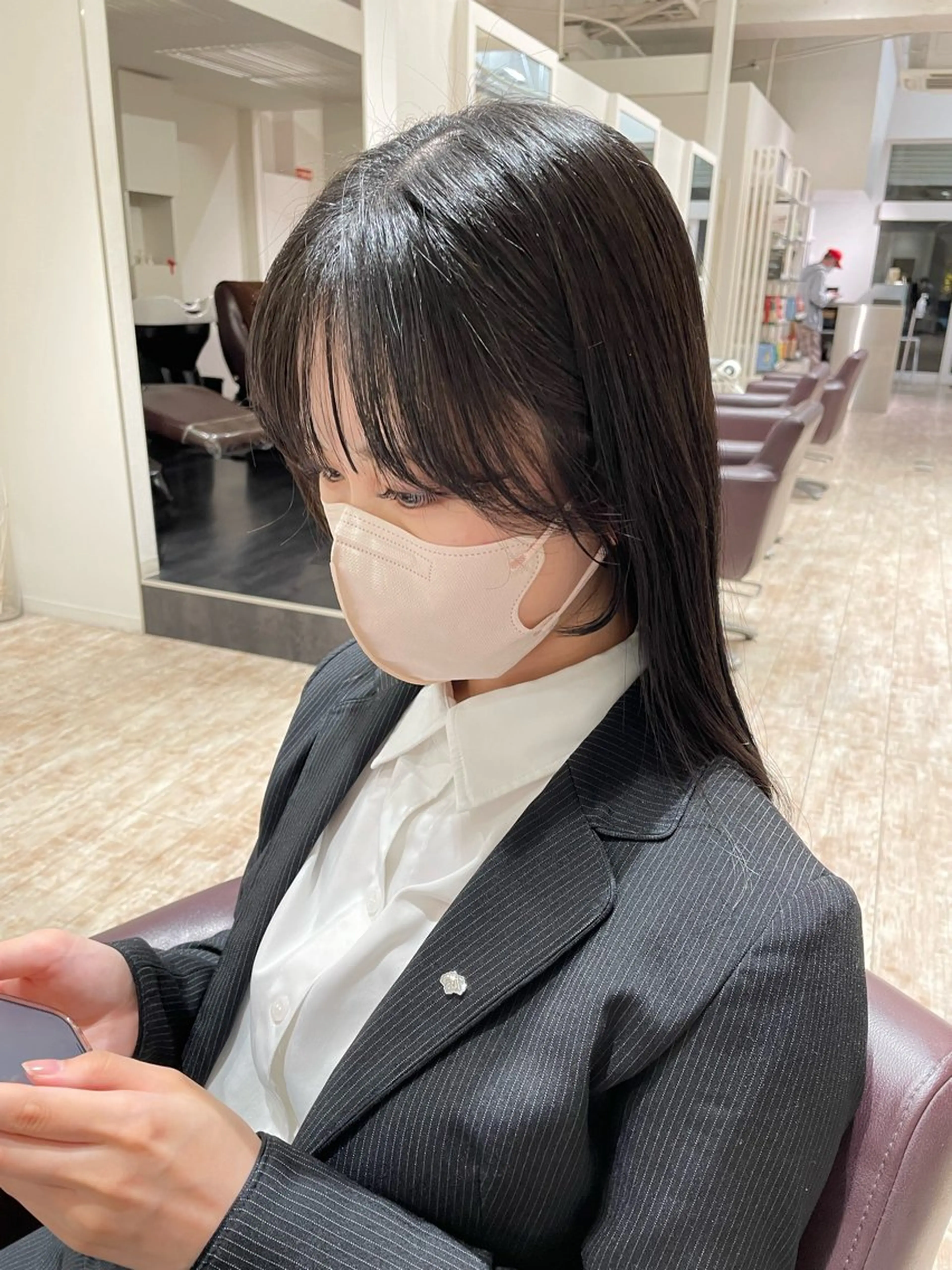 ロング behive  駅前店所属・菊地 桃花のヘアスタイル