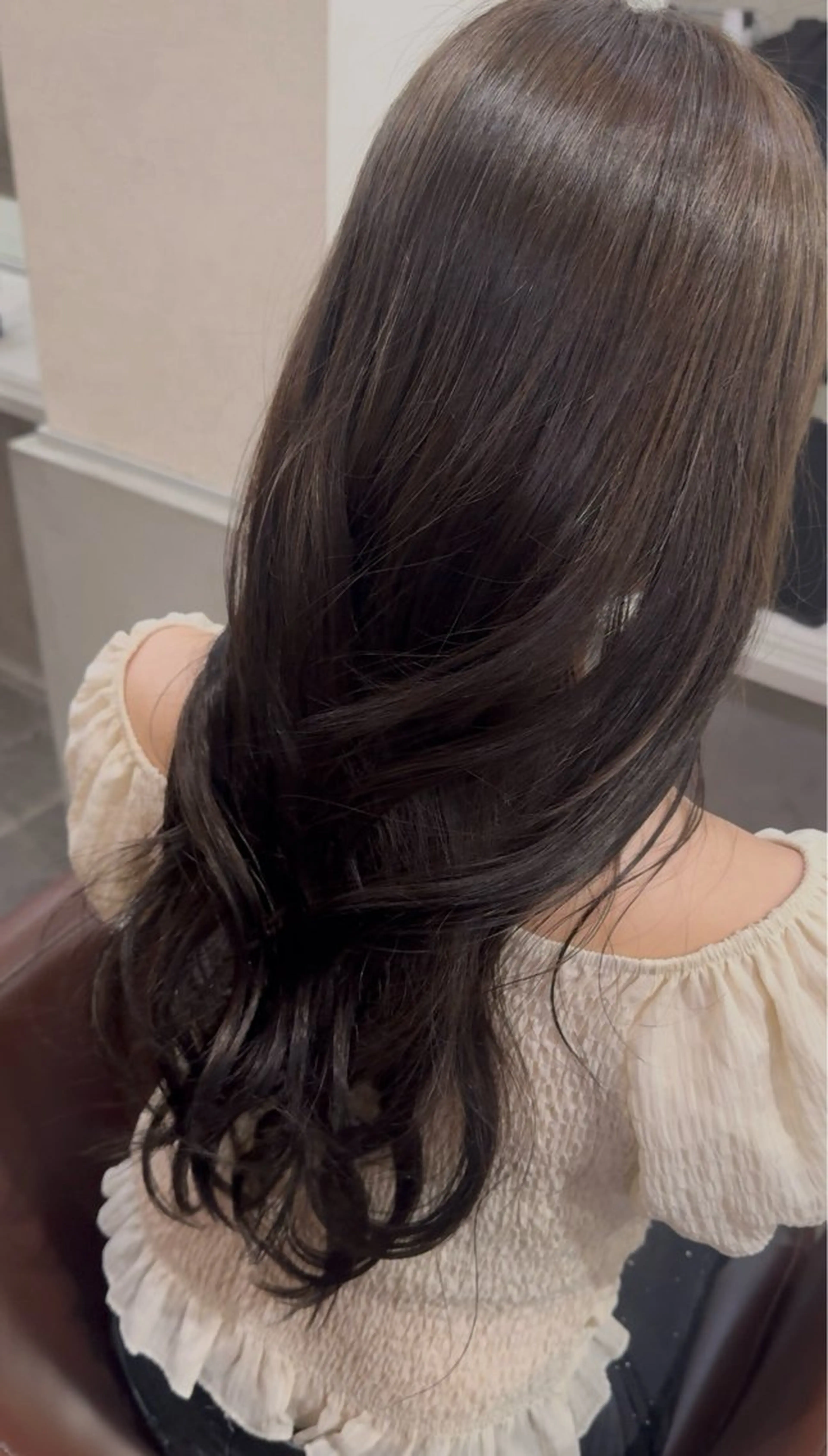 ロング ヘアカラー 渡澤 ななみのヘアスタイル