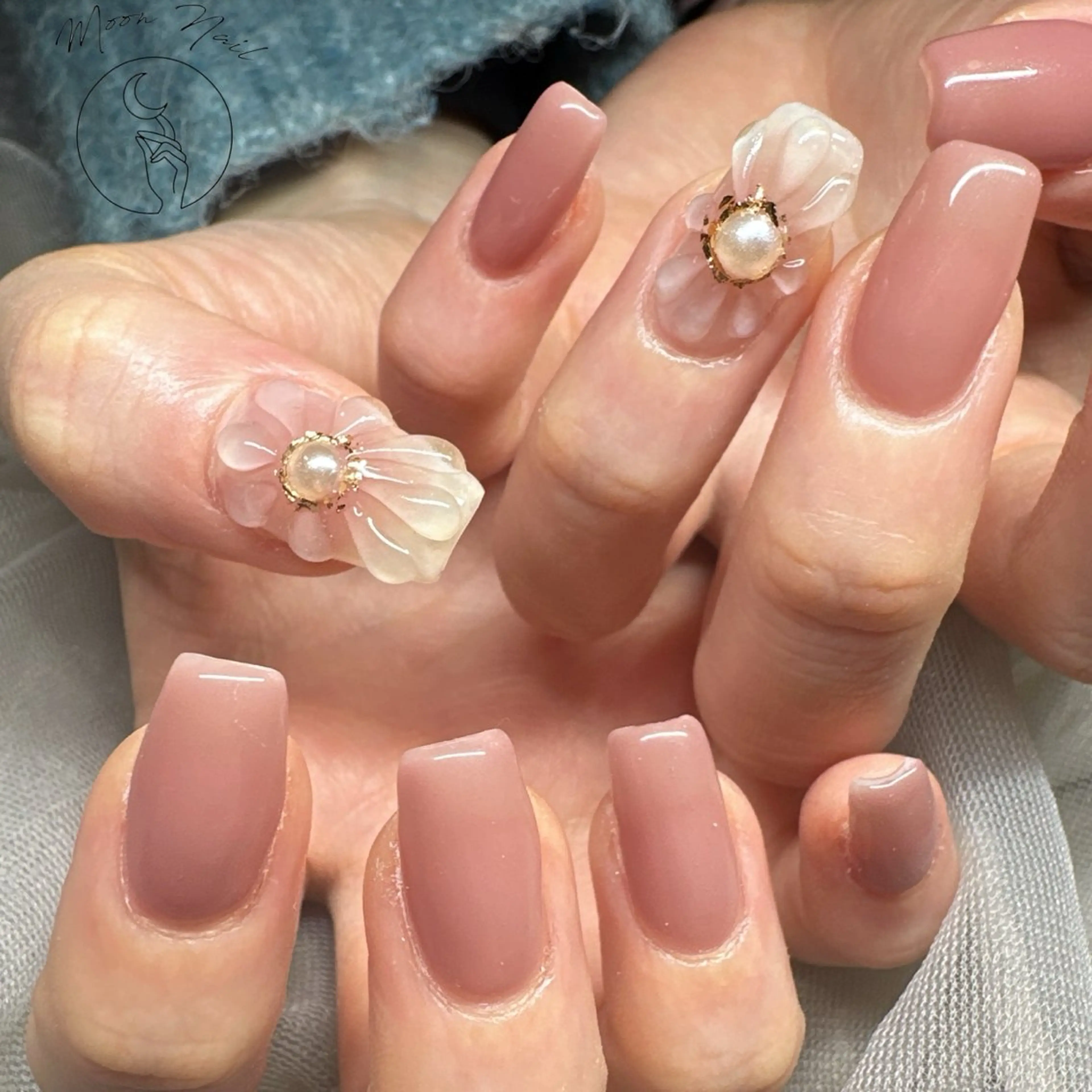 ✨持ち込みok!プチアートコース💅オフィスネイルにおすすめ✨80分アート2本までの写真