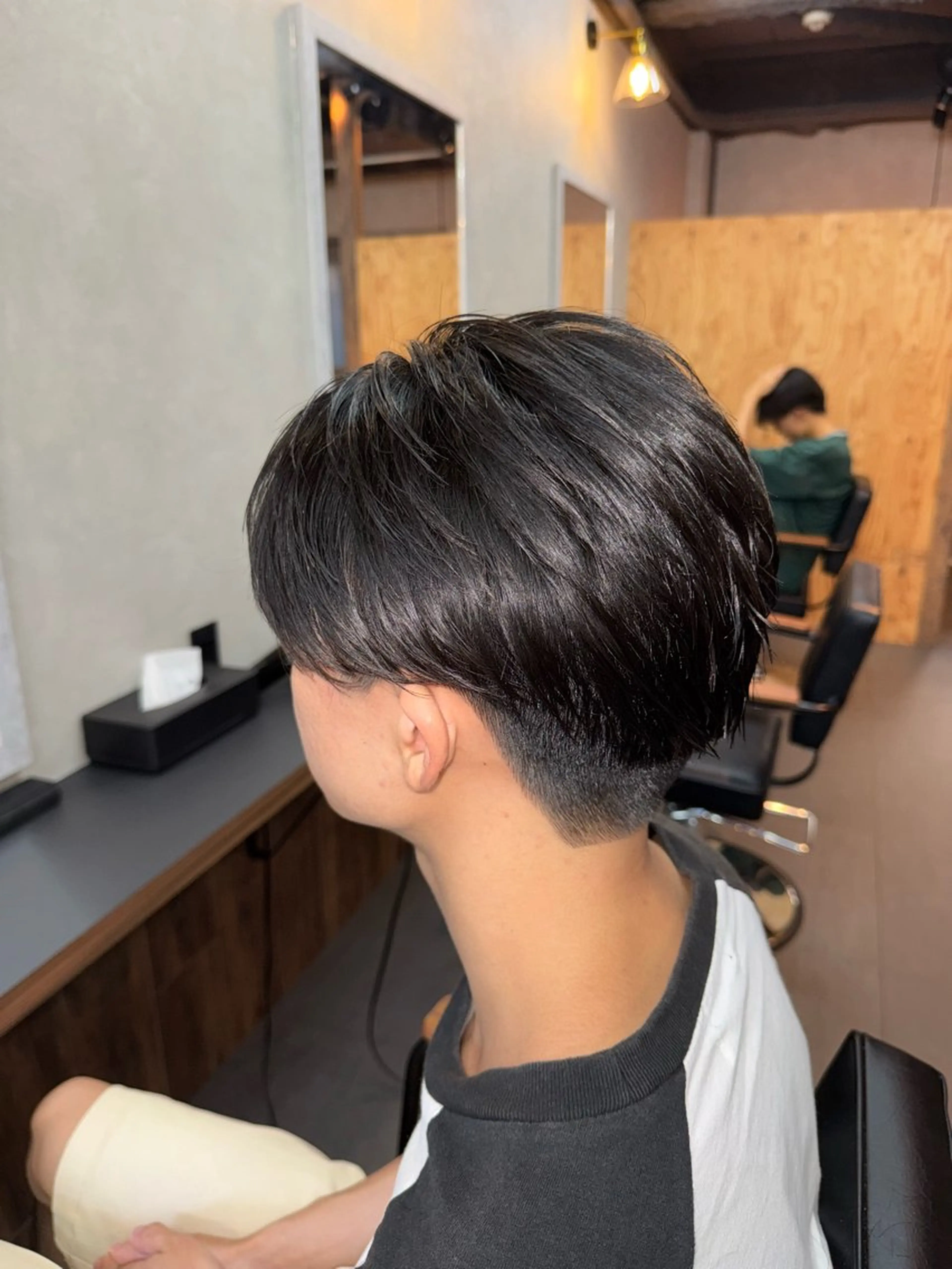 【ご新規様・メンズ限定】メンズカット+縮毛矯正の写真
