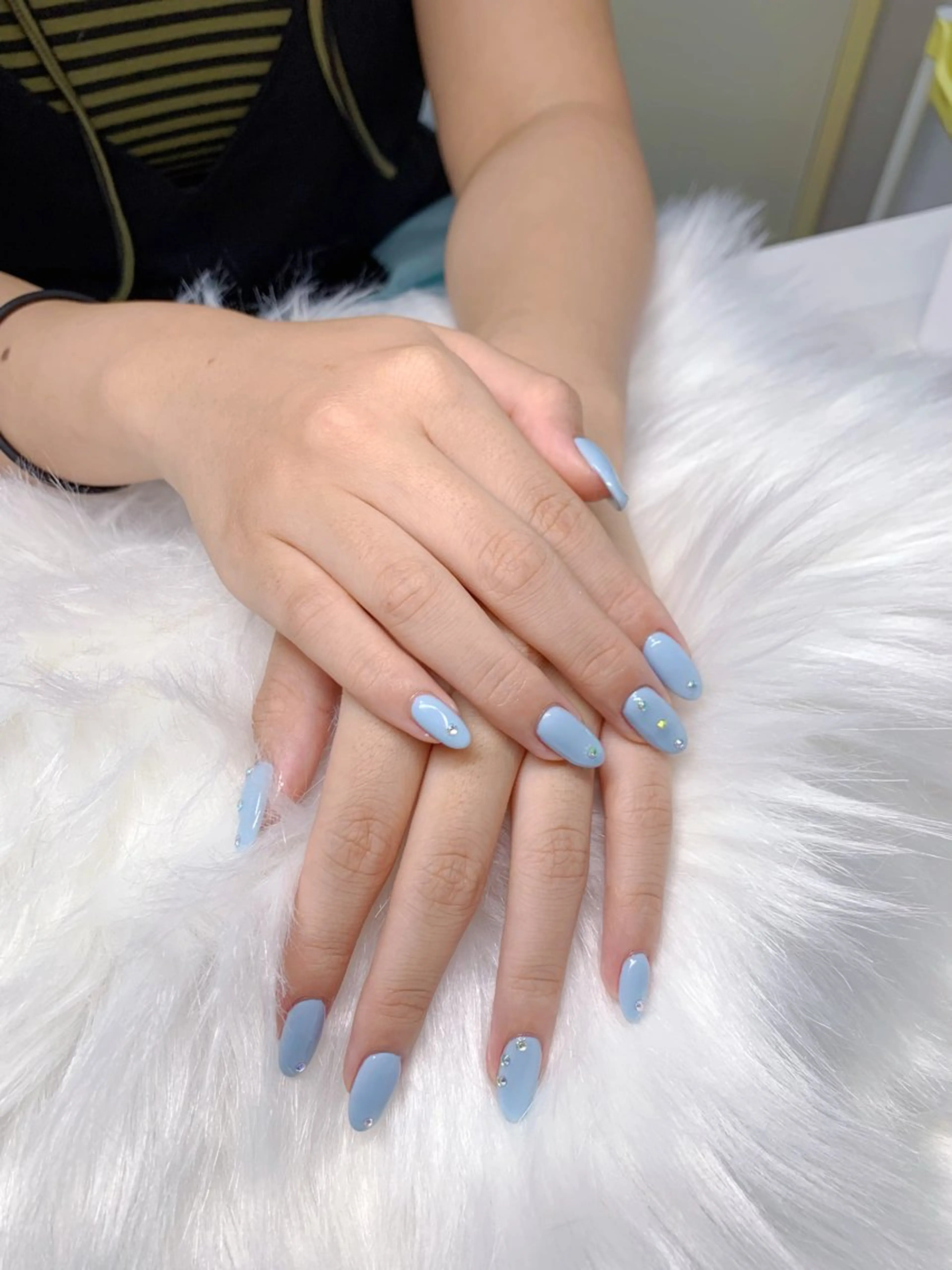 ネイル アートネイル チークネイル 長さ出し フットネイル フレンチネイル Lily nails studio所属・Lily nails studioのネイルデザイン