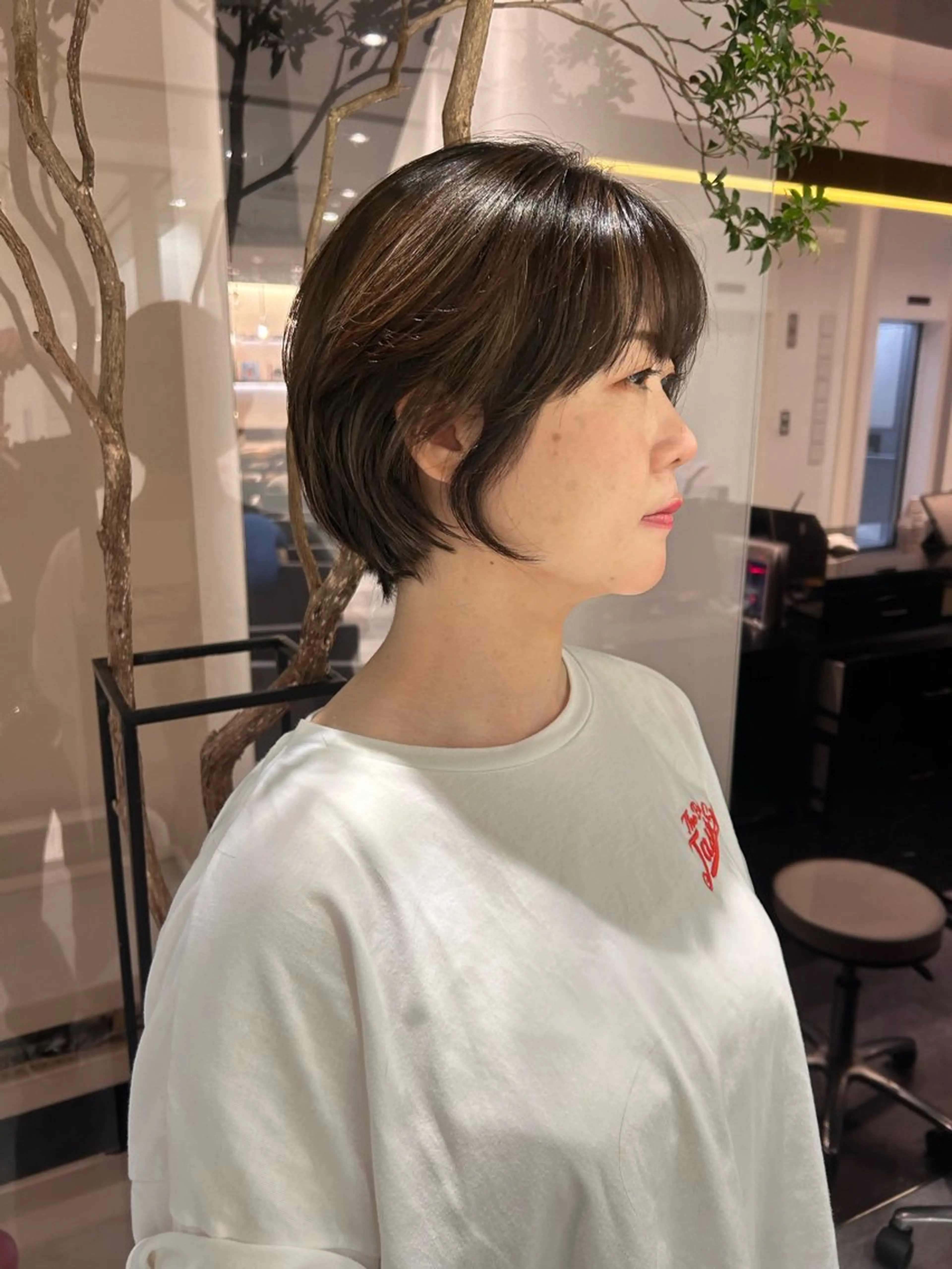 ショート カラー レイヤーカット K-two名古屋所属・ショートカット 中原優美のヘアスタイル