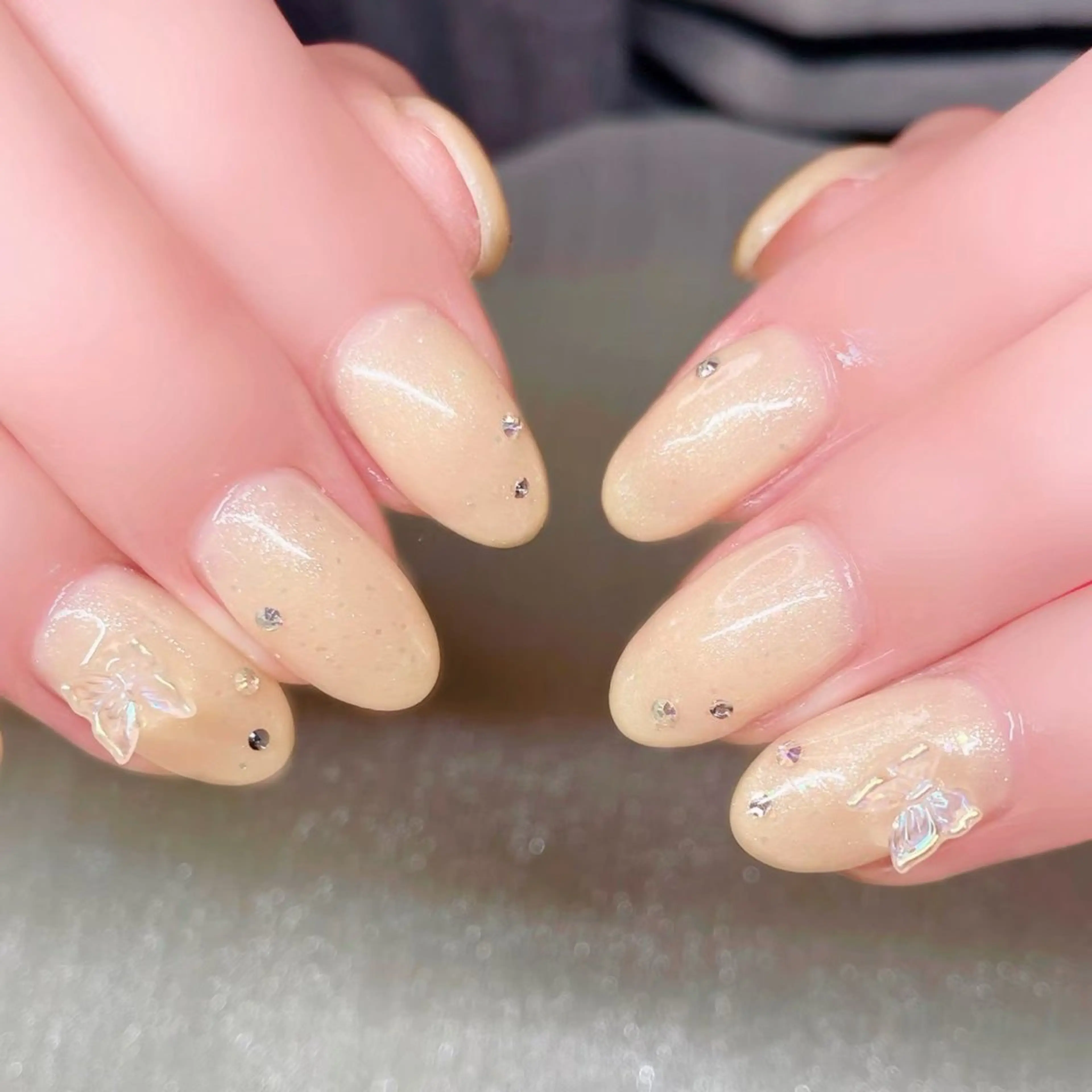 ネイル ストーンネイル ハンドネイル Nailist SUZU所属・Nailist suzuのネイルデザイン